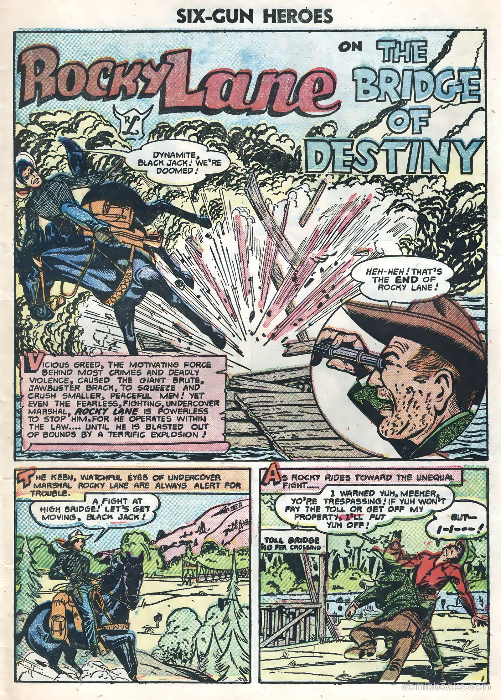 Six-Gun Heroes #37 (1956) — page 11 of 36