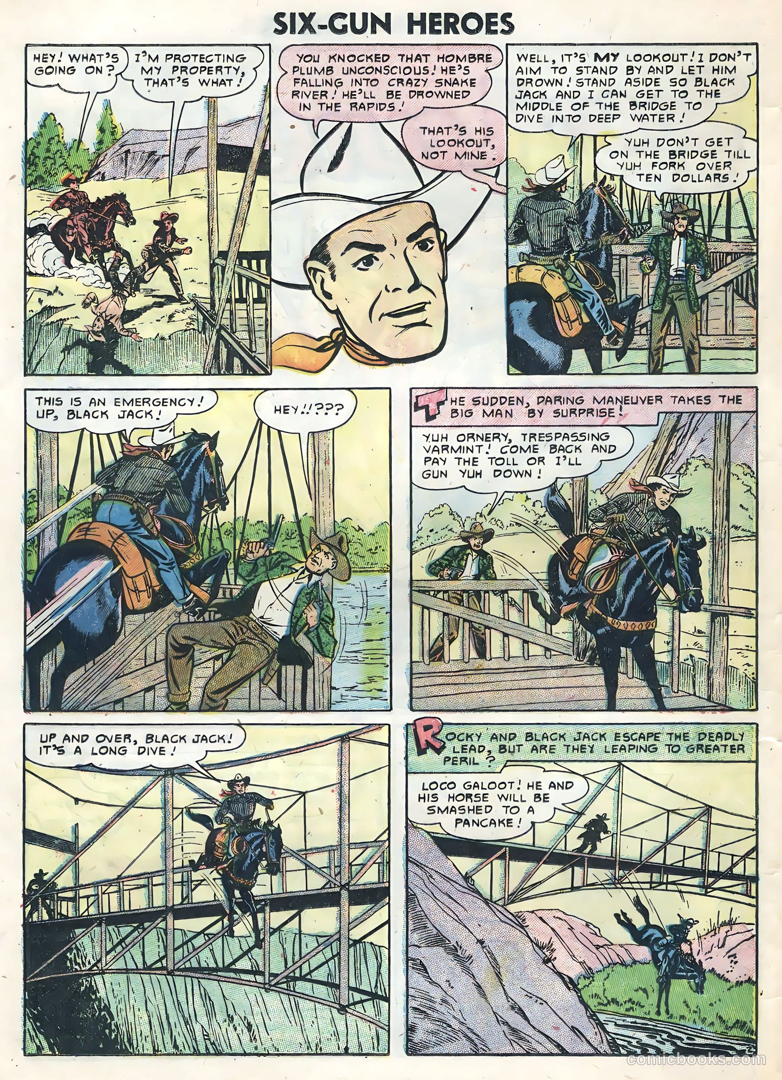 Six-Gun Heroes #37 (1956) — page 12 of 36