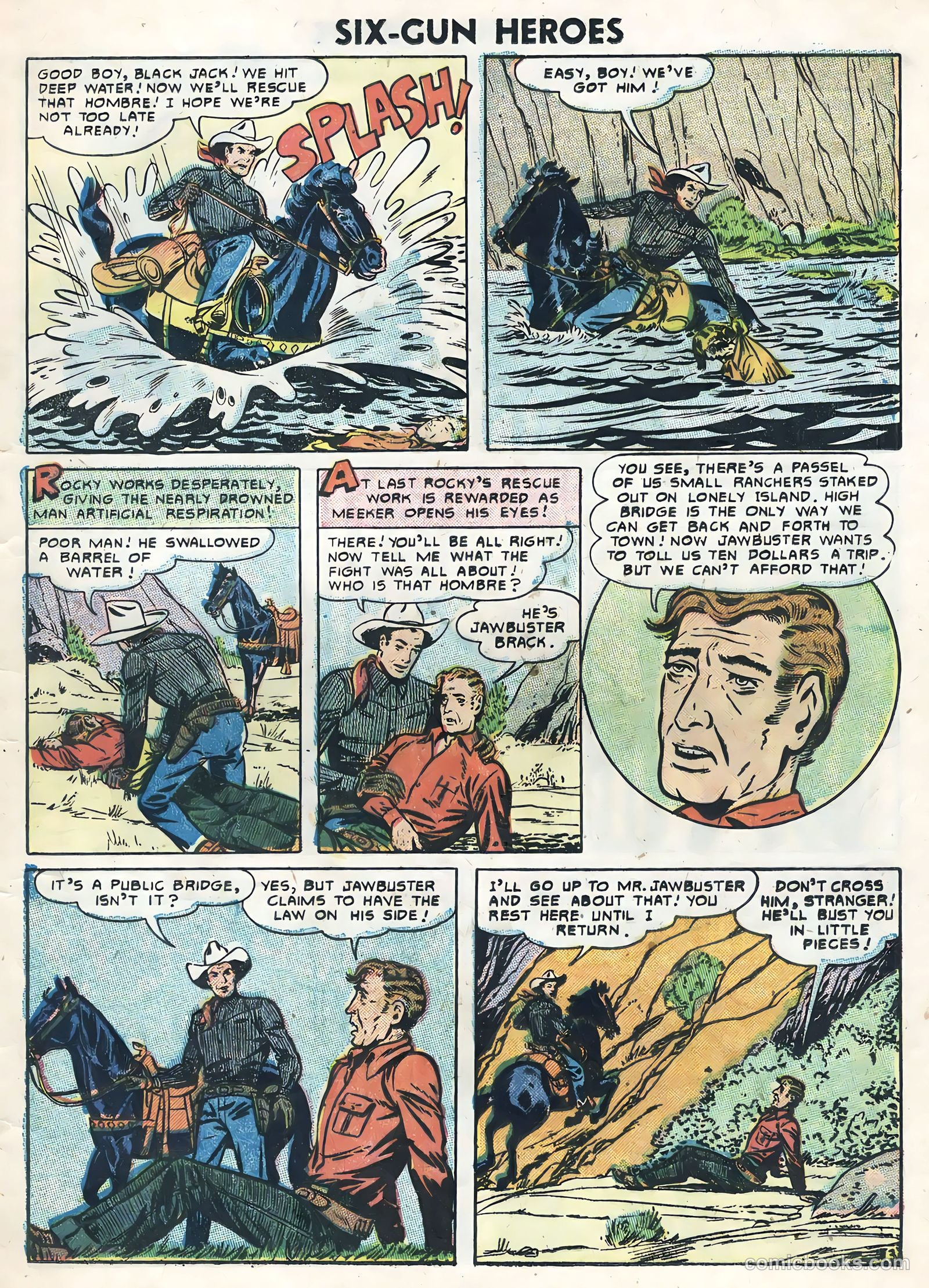 Six-Gun Heroes #37 (1956) — page 13 of 36