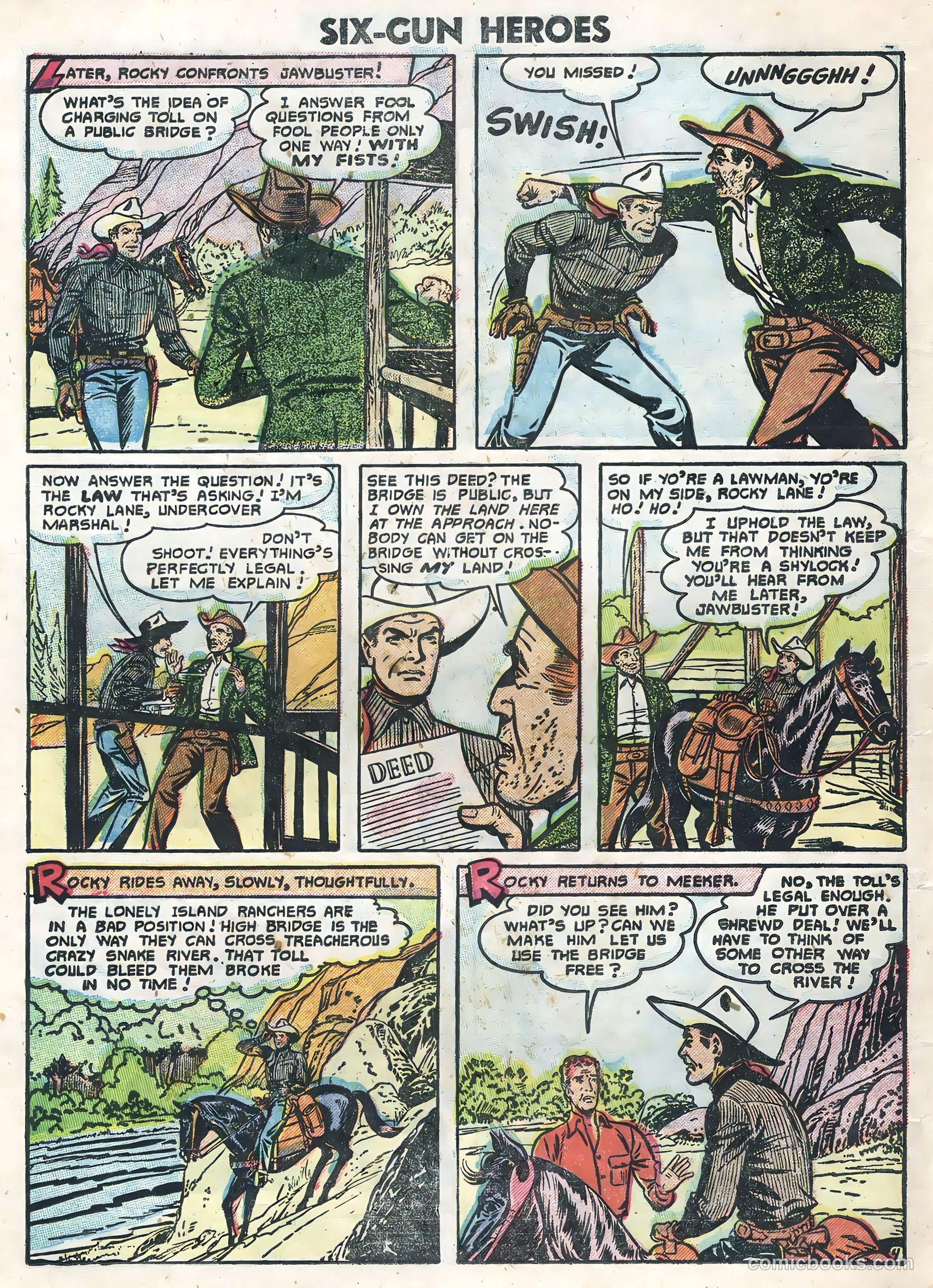 Six-Gun Heroes #37 (1956) — page 14 of 36