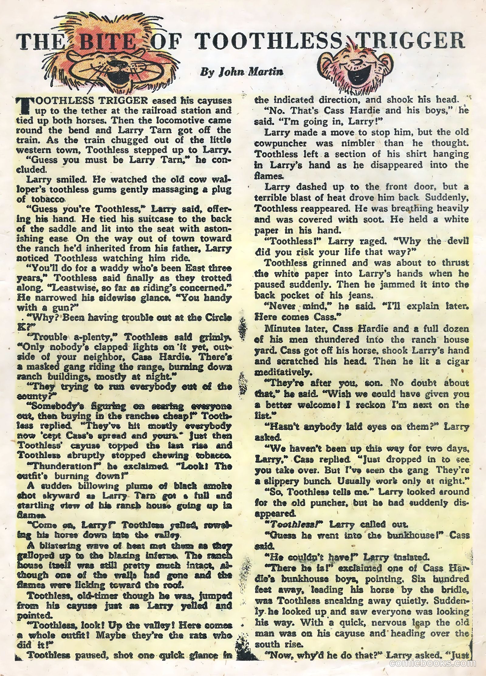 Six-Gun Heroes #37 (1956) — page 19 of 36