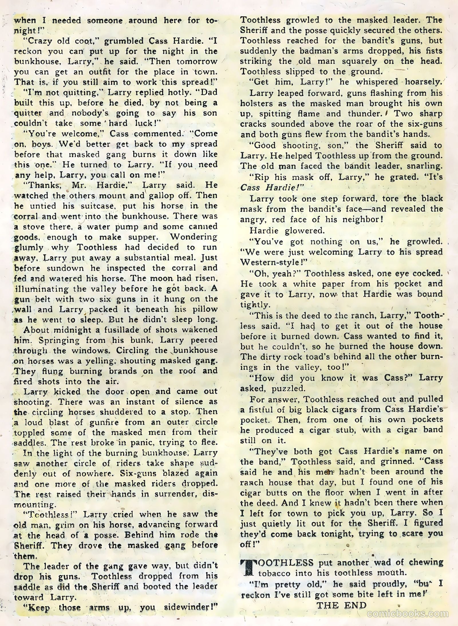 Six-Gun Heroes #37 (1956) — page 20 of 36