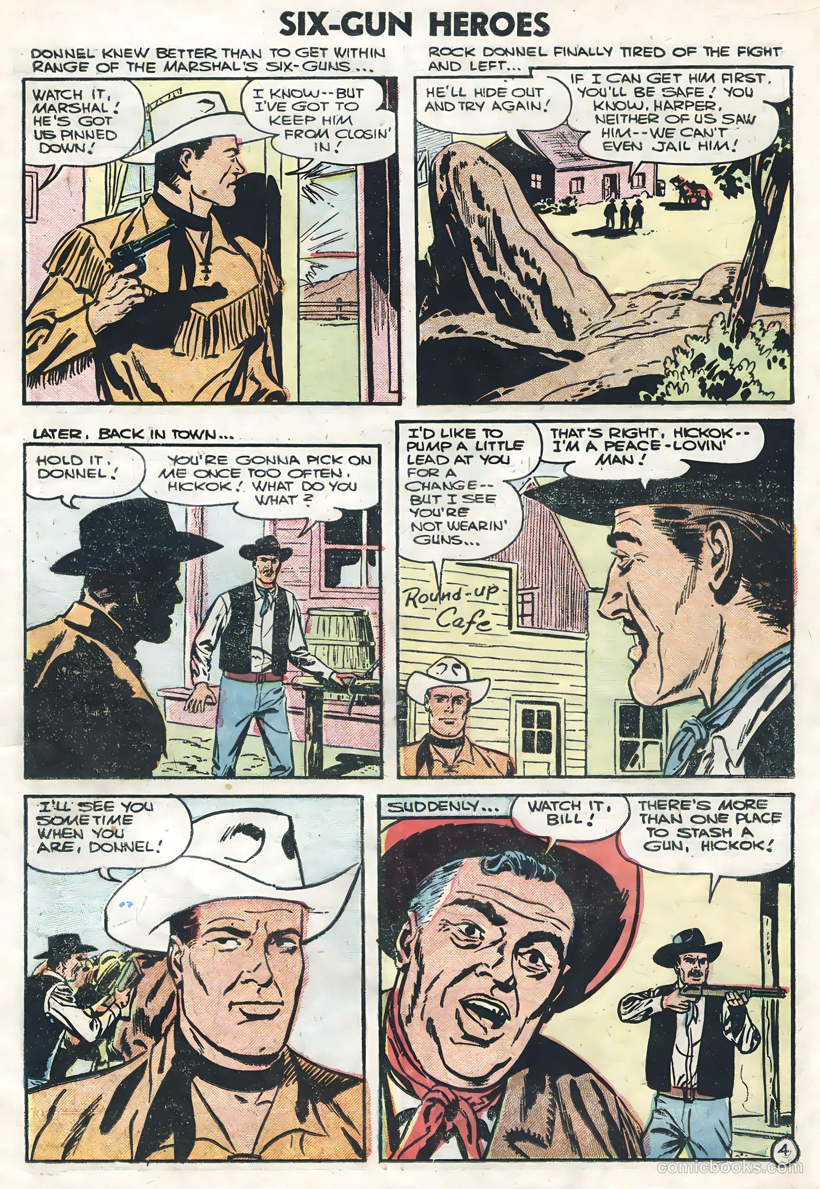 Six-Gun Heroes #38 (1956) — page 11 of 36
