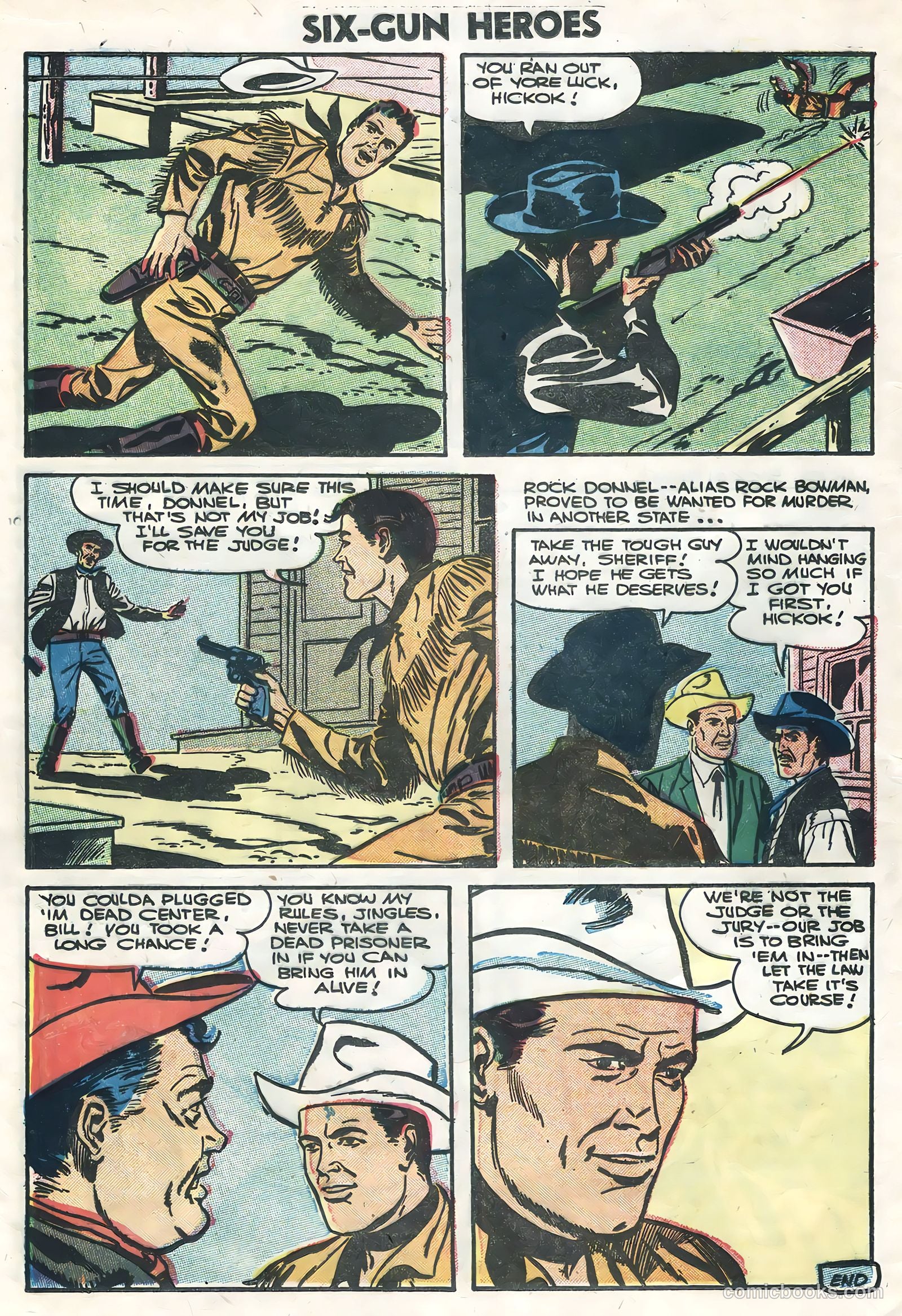 Six-Gun Heroes #38 (1956) — page 12 of 36