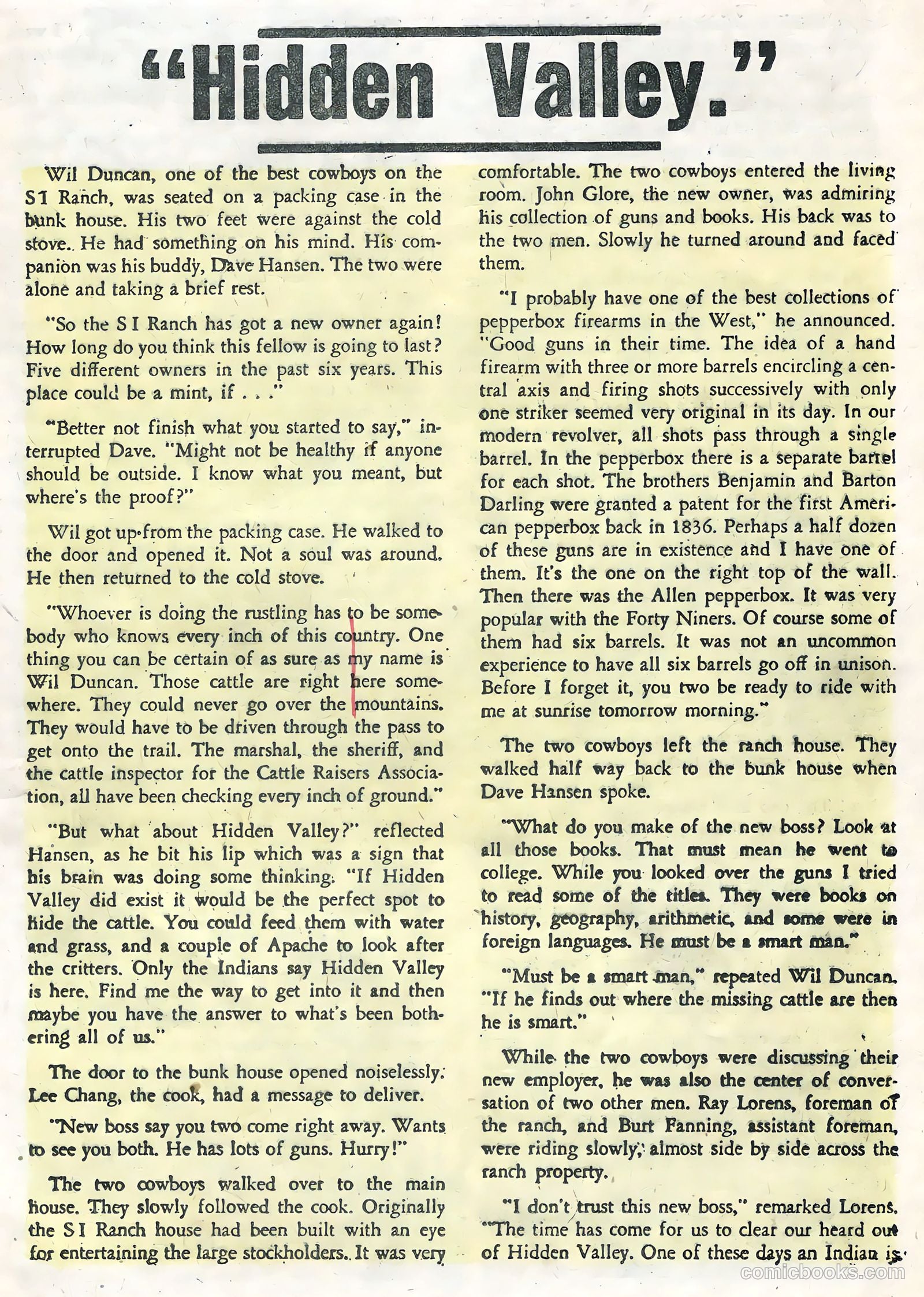 Six-Gun Heroes #38 (1956) — page 13 of 36
