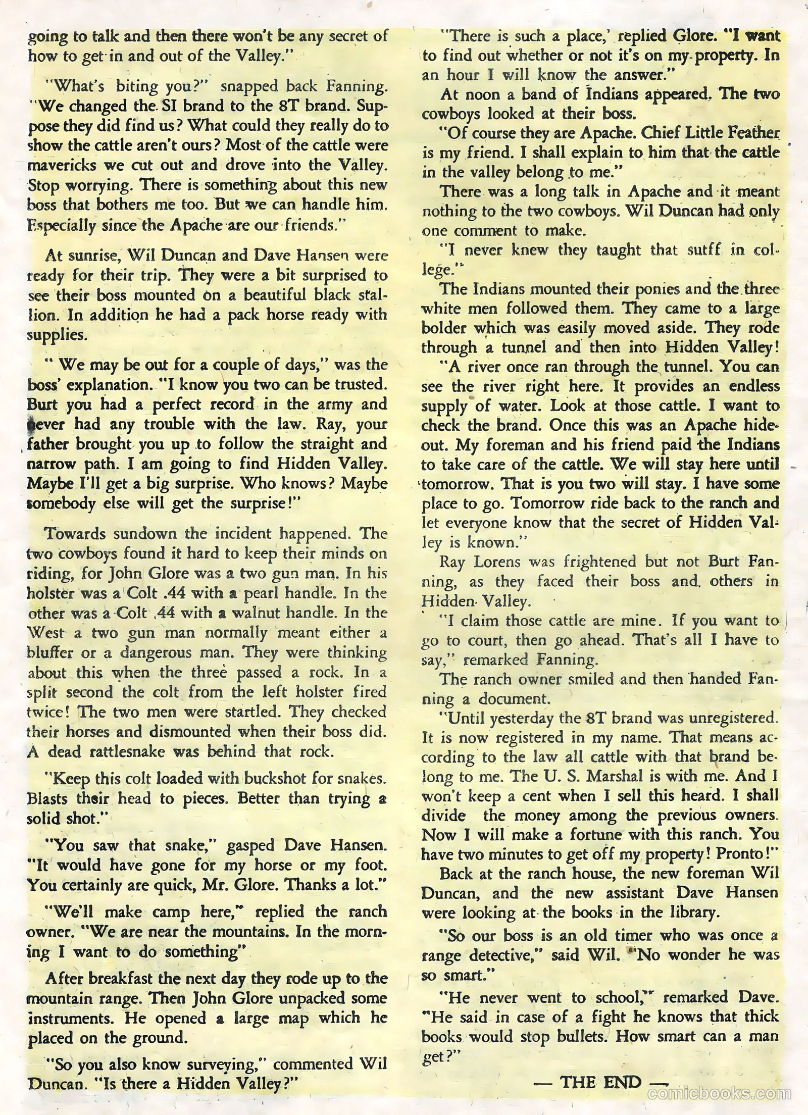 Six-Gun Heroes #38 (1956) — page 14 of 36