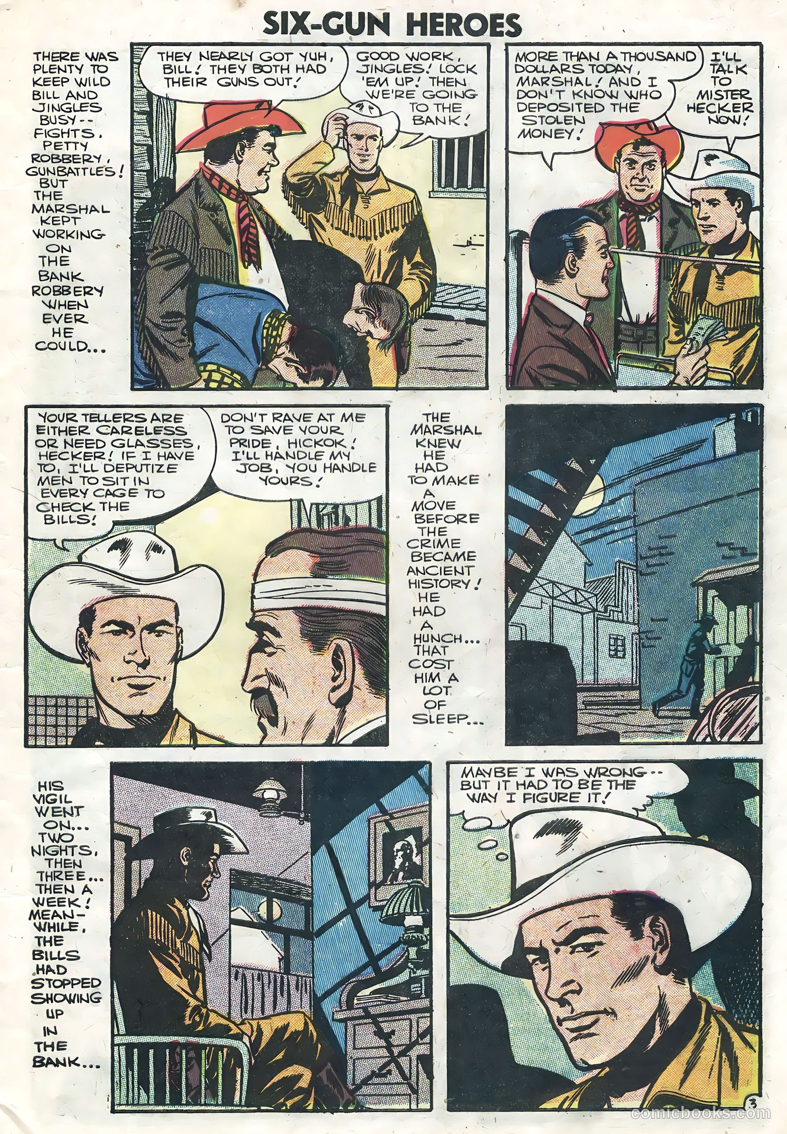 Six-Gun Heroes #39 (1956) — page 5 of 36