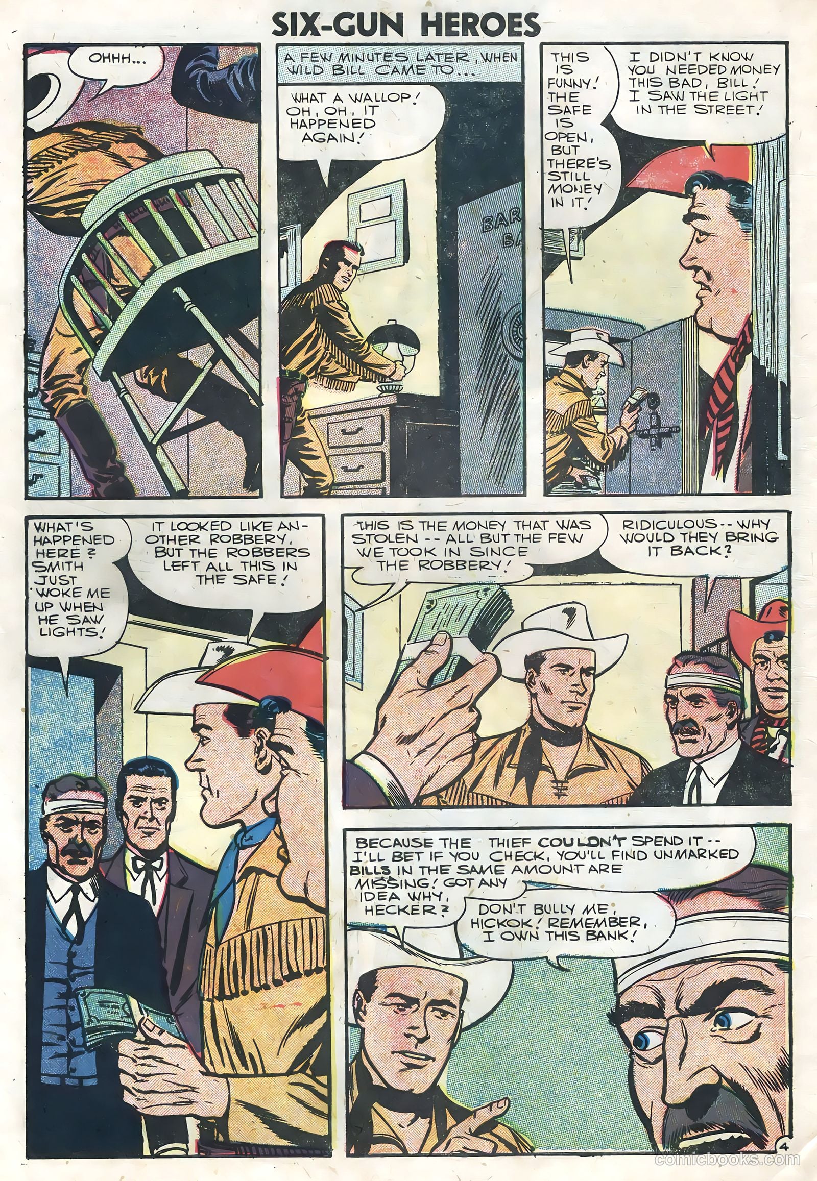 Six-Gun Heroes #39 (1956) — page 6 of 36
