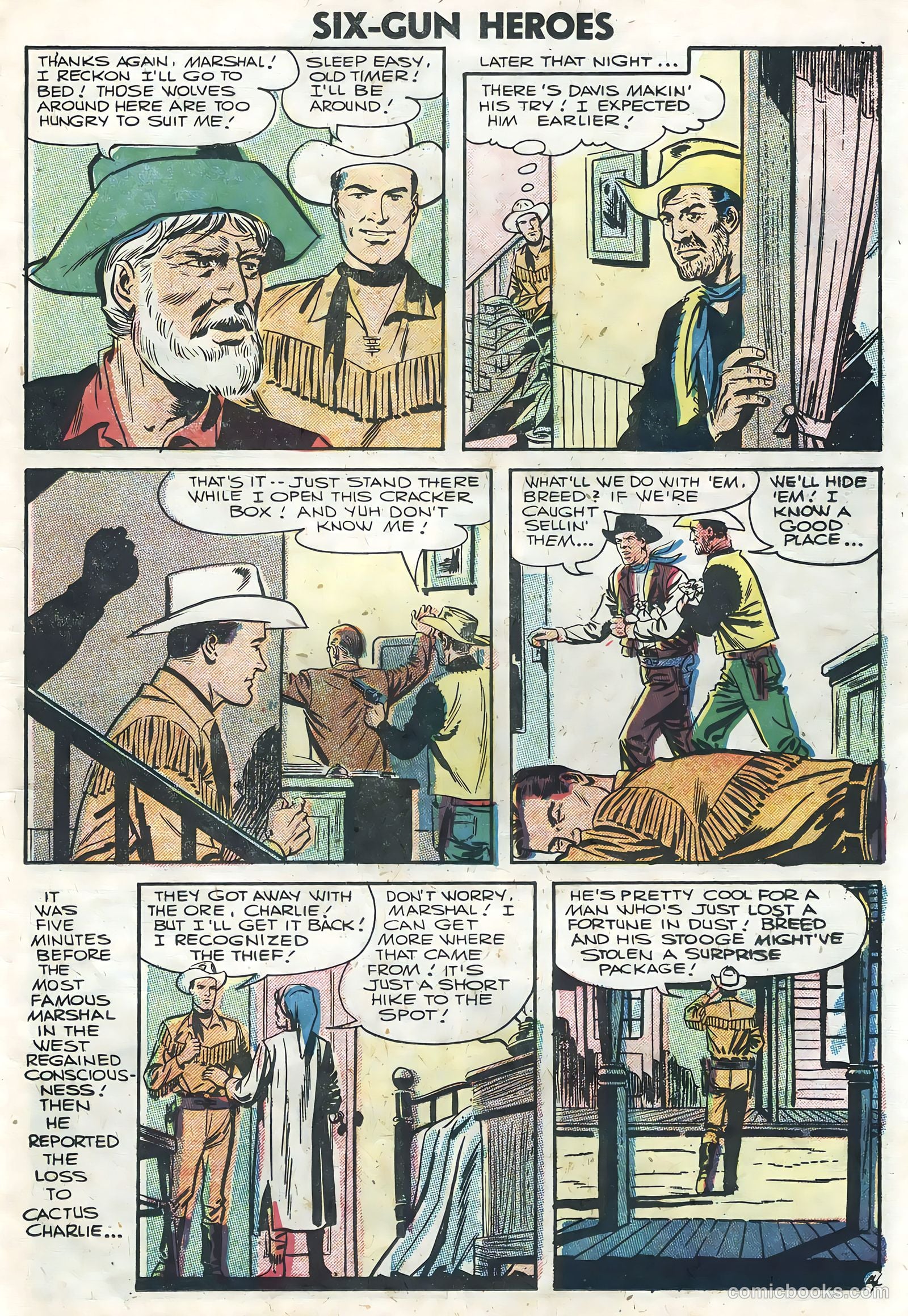 Six-Gun Heroes #39 (1956) — page 11 of 36