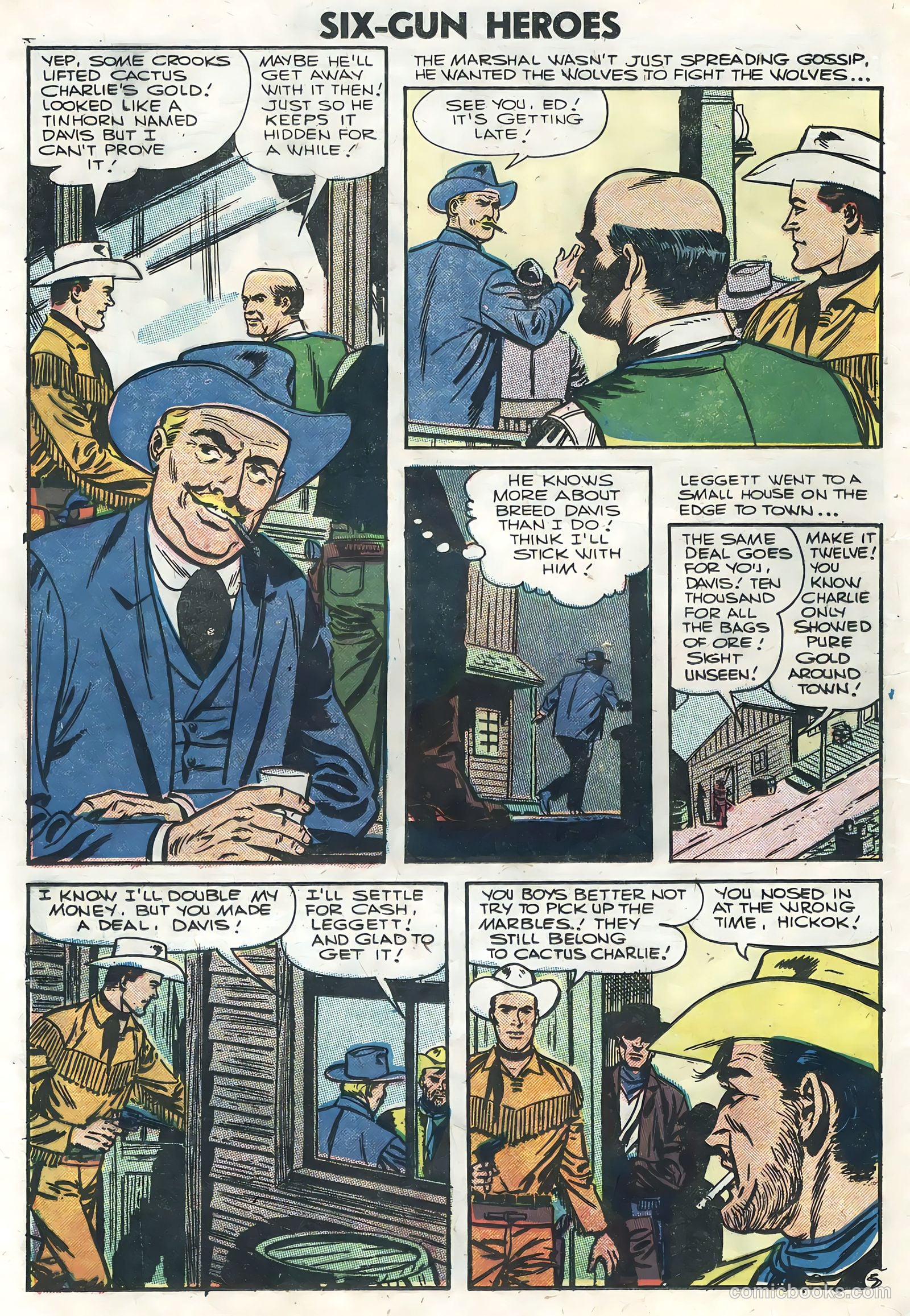 Six-Gun Heroes #39 (1956) — page 12 of 36