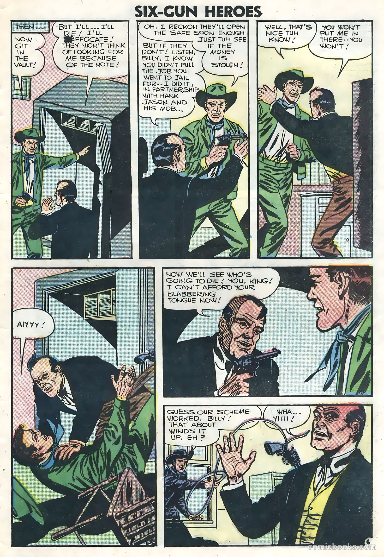 Six-Gun Heroes #39 (1956) — page 33 of 36