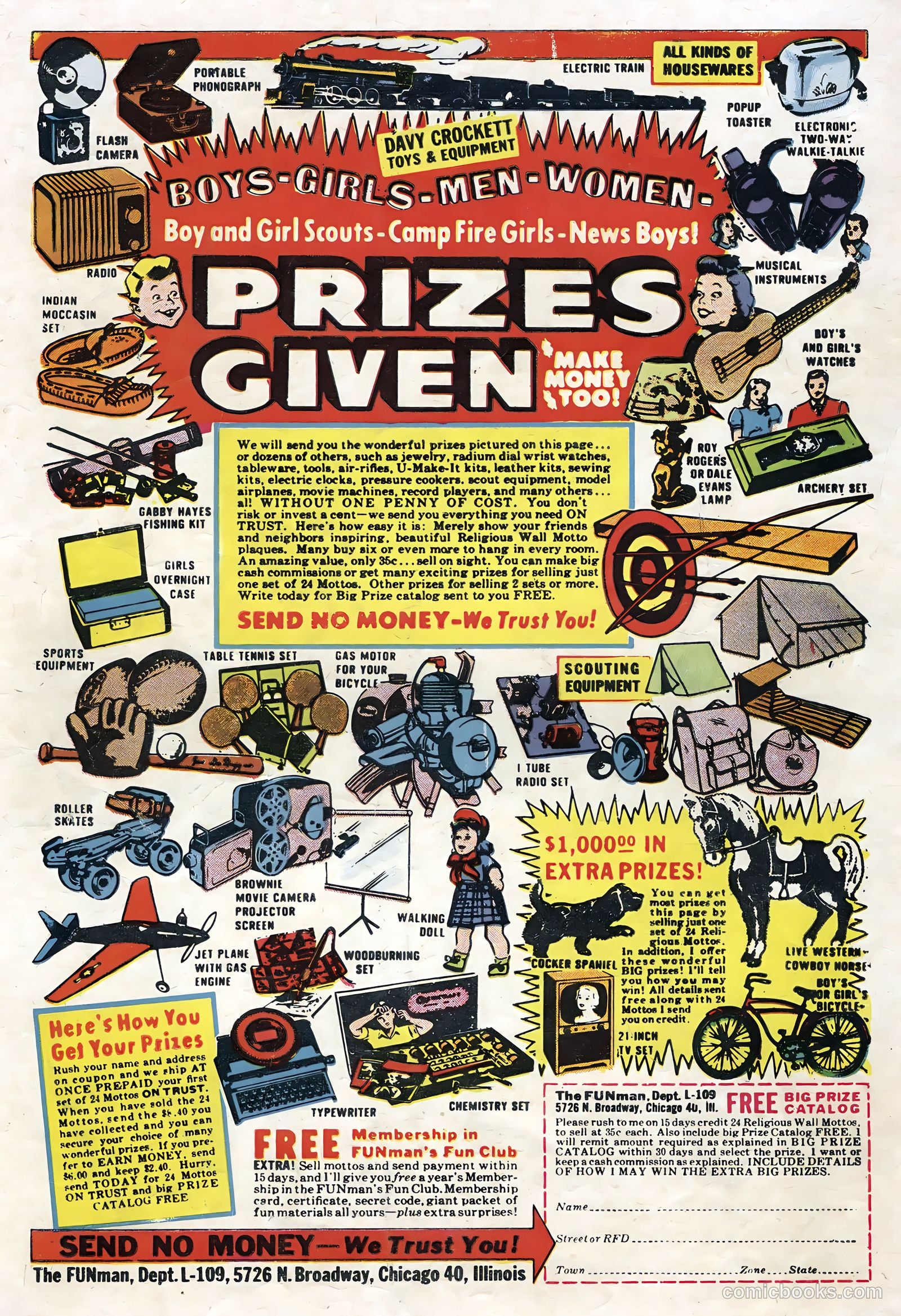 Six-Gun Heroes #39 (1956) — page 36 of 36