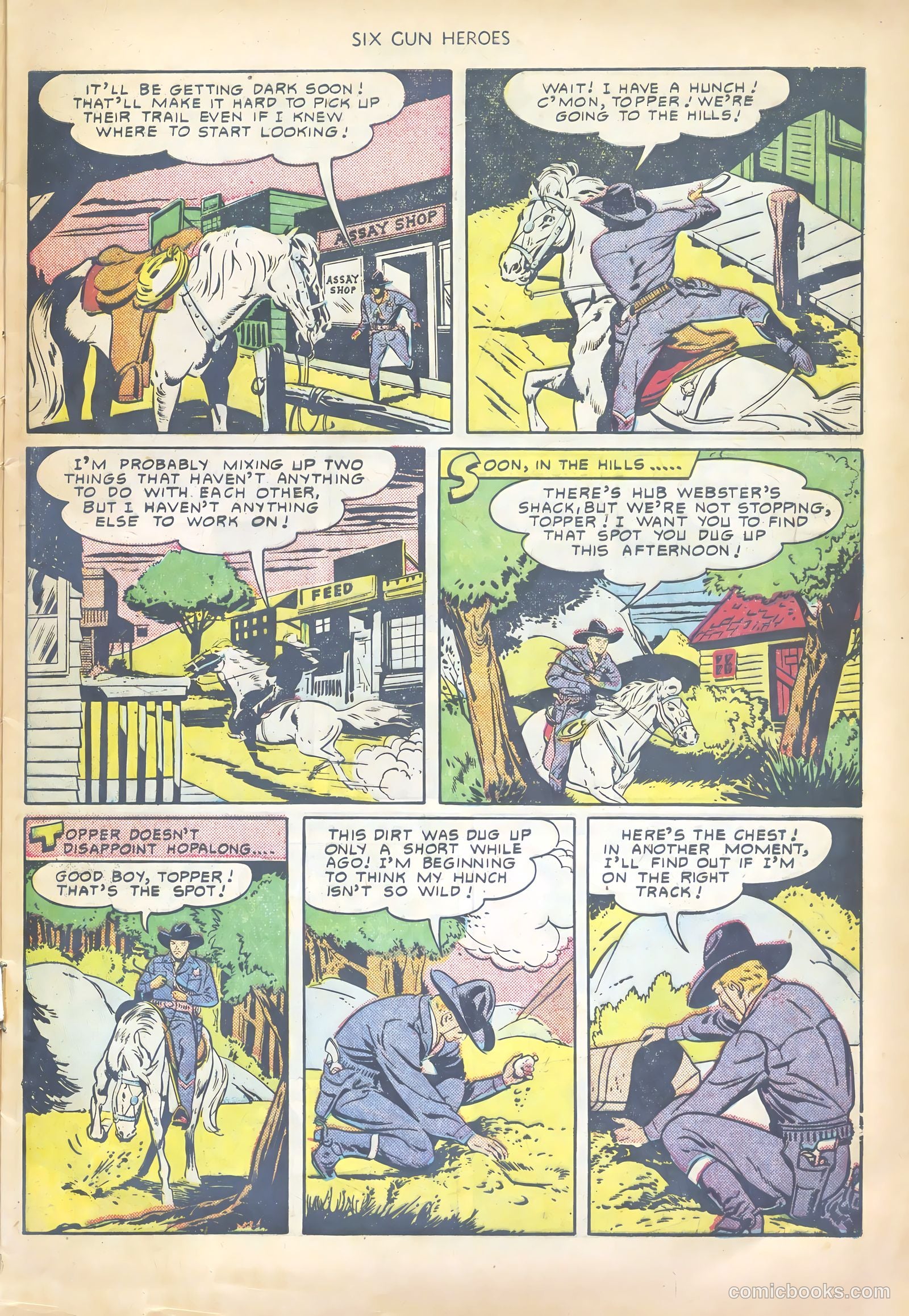 Six-Gun Heroes #4 (1950) — page 9 of 36