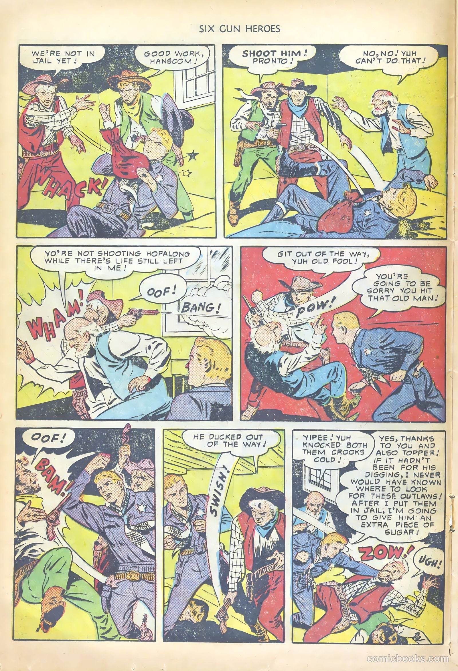 Six-Gun Heroes #4 (1950) — page 12 of 36