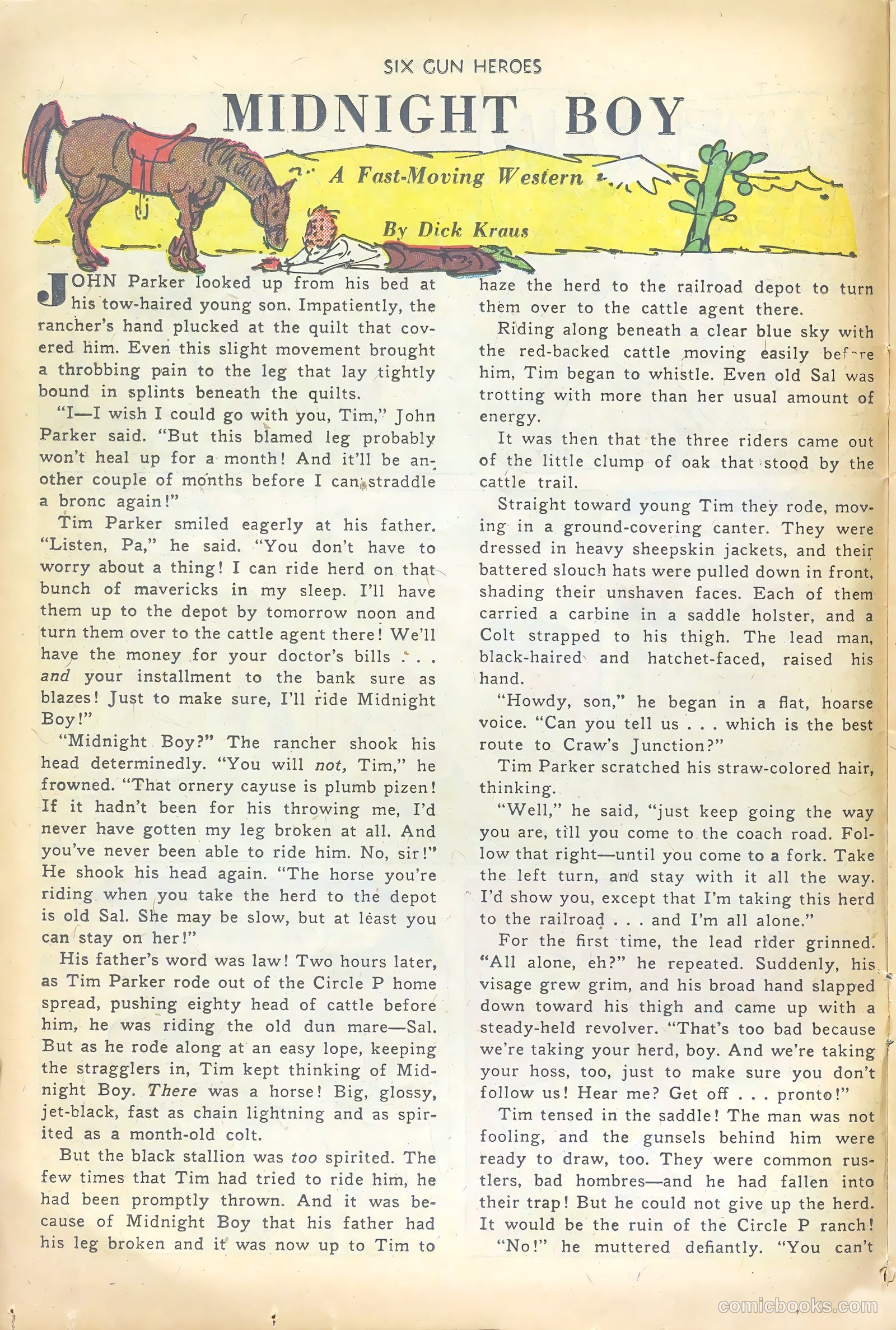 Six-Gun Heroes #4 (1950) — page 14 of 36
