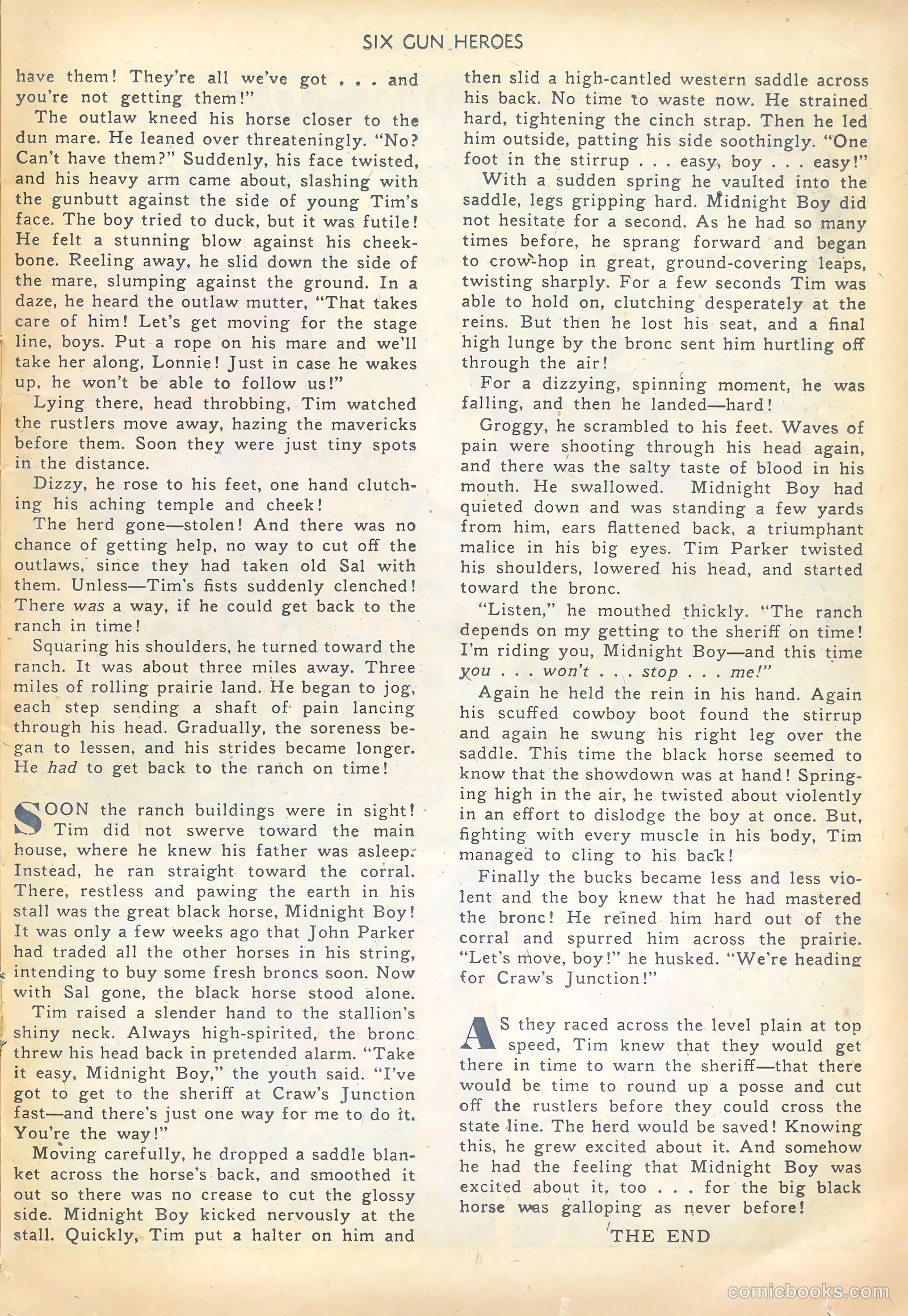 Six-Gun Heroes #4 (1950) — page 15 of 36