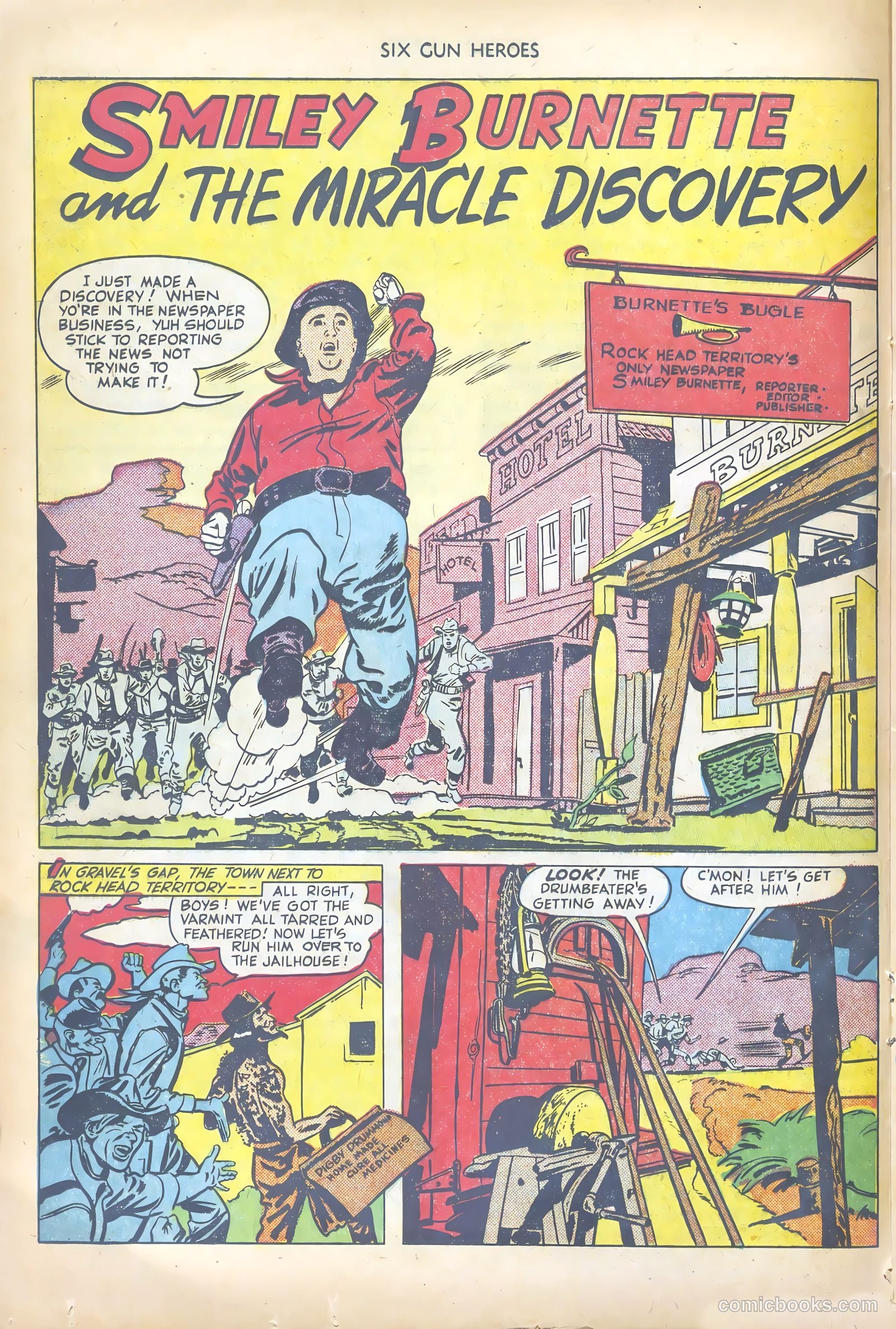 Six-Gun Heroes #4 (1950) — page 16 of 36
