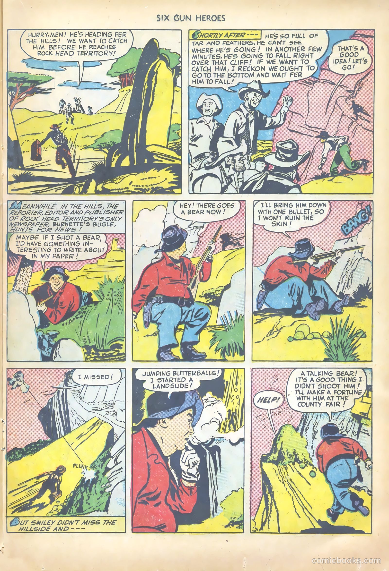 Six-Gun Heroes #4 (1950) — page 17 of 36
