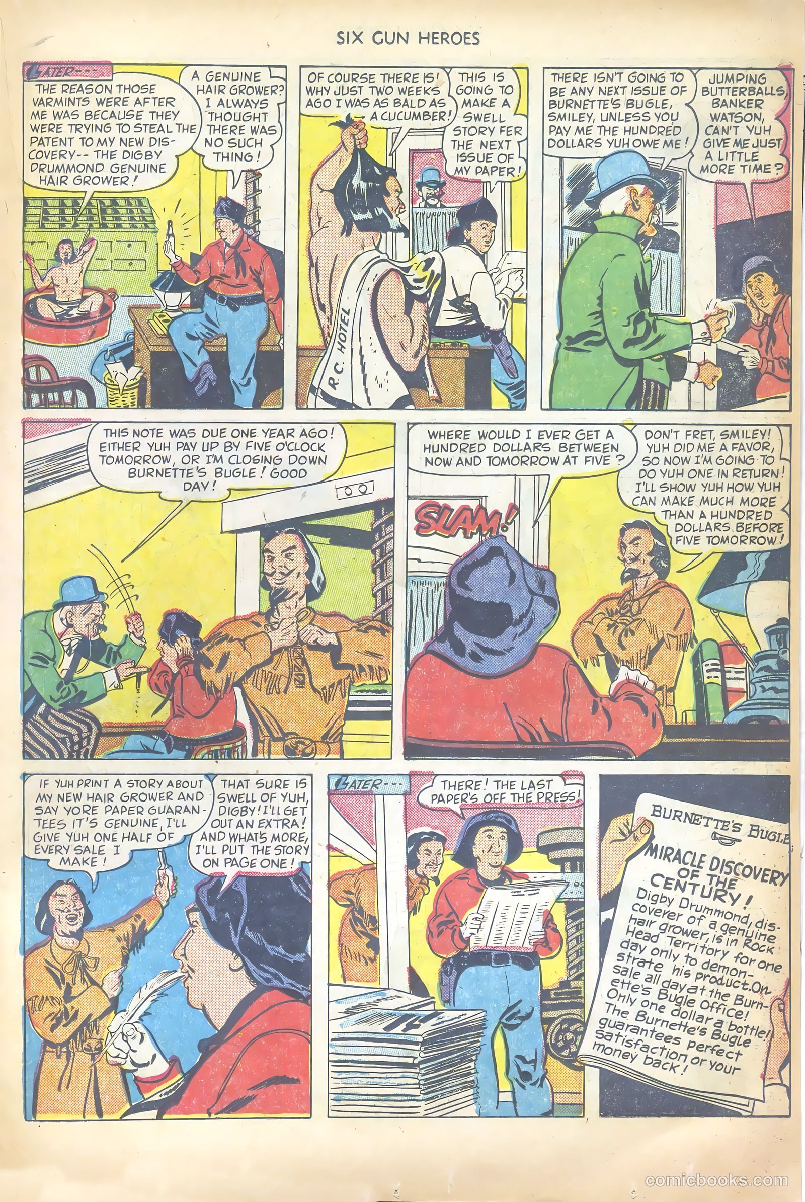 Six-Gun Heroes #4 (1950) — page 19 of 36