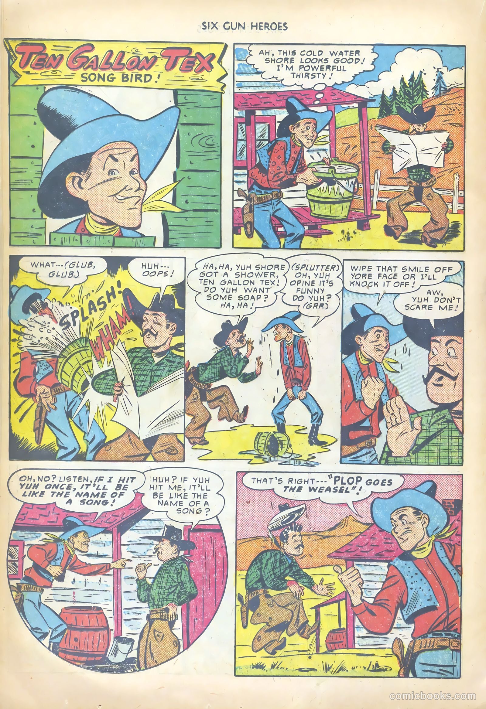 Six-Gun Heroes #4 (1950) — page 24 of 36