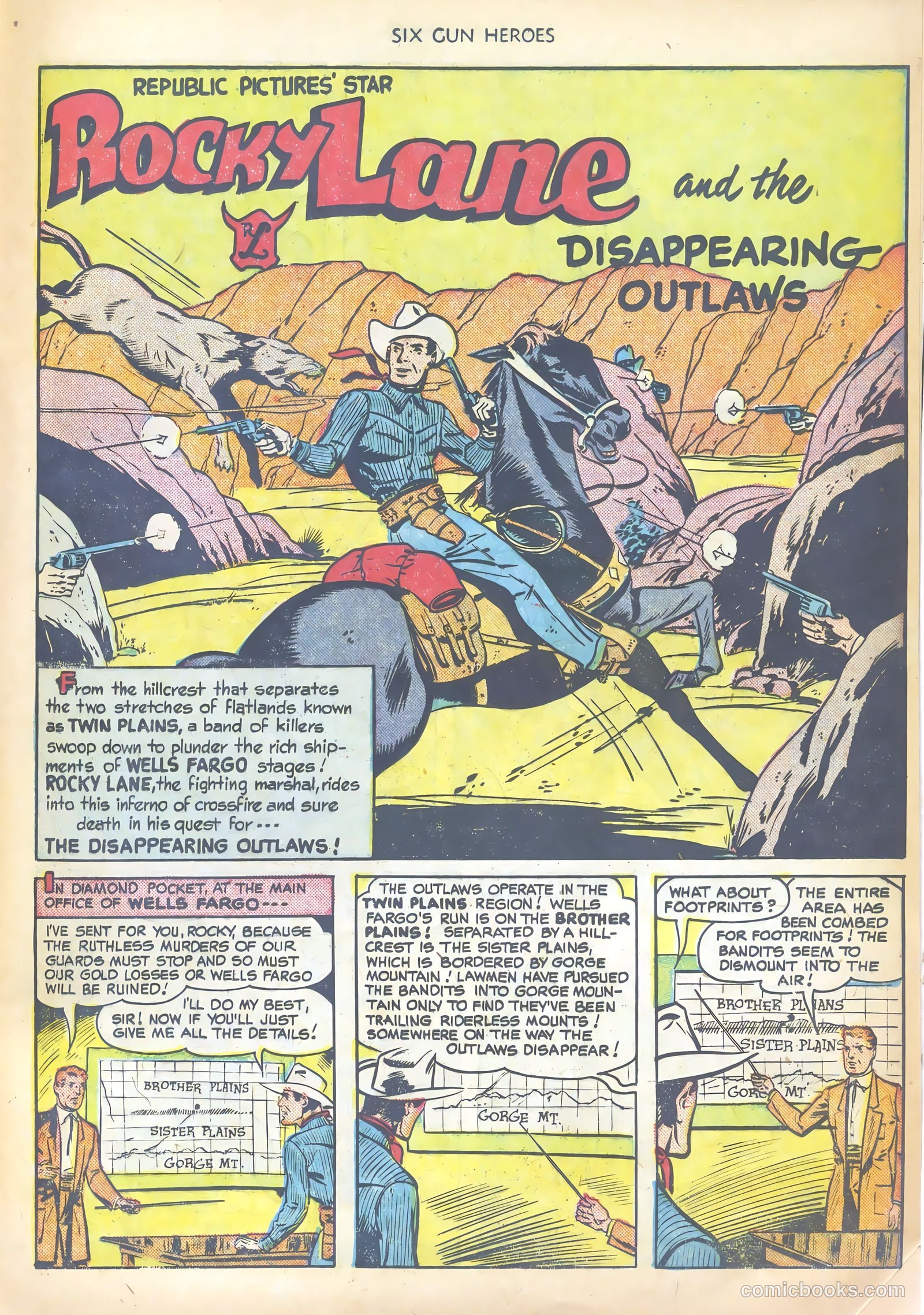 Six-Gun Heroes #4 (1950) — page 25 of 36