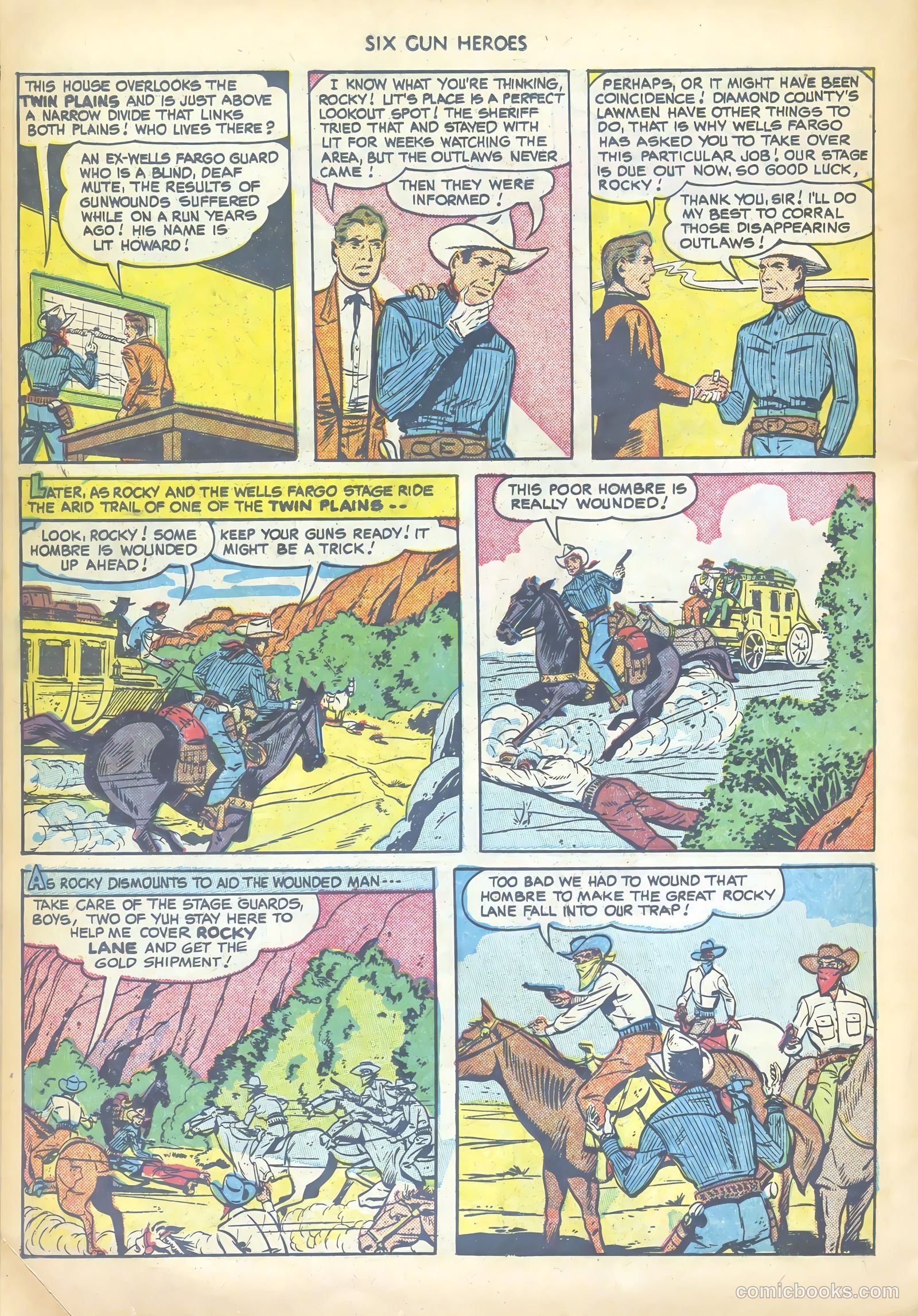 Six-Gun Heroes #4 (1950) — page 26 of 36