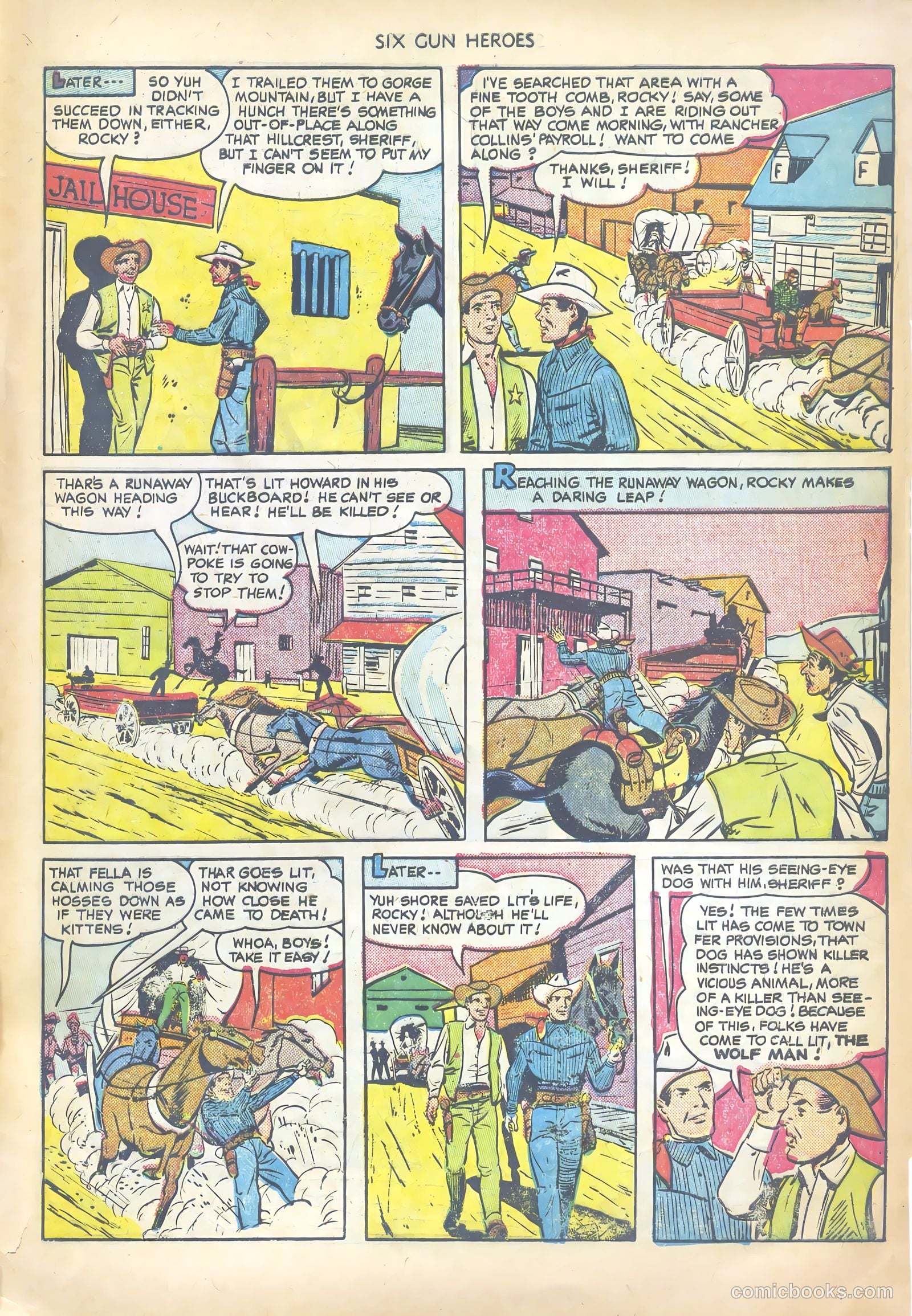 Six-Gun Heroes #4 (1950) — page 29 of 36