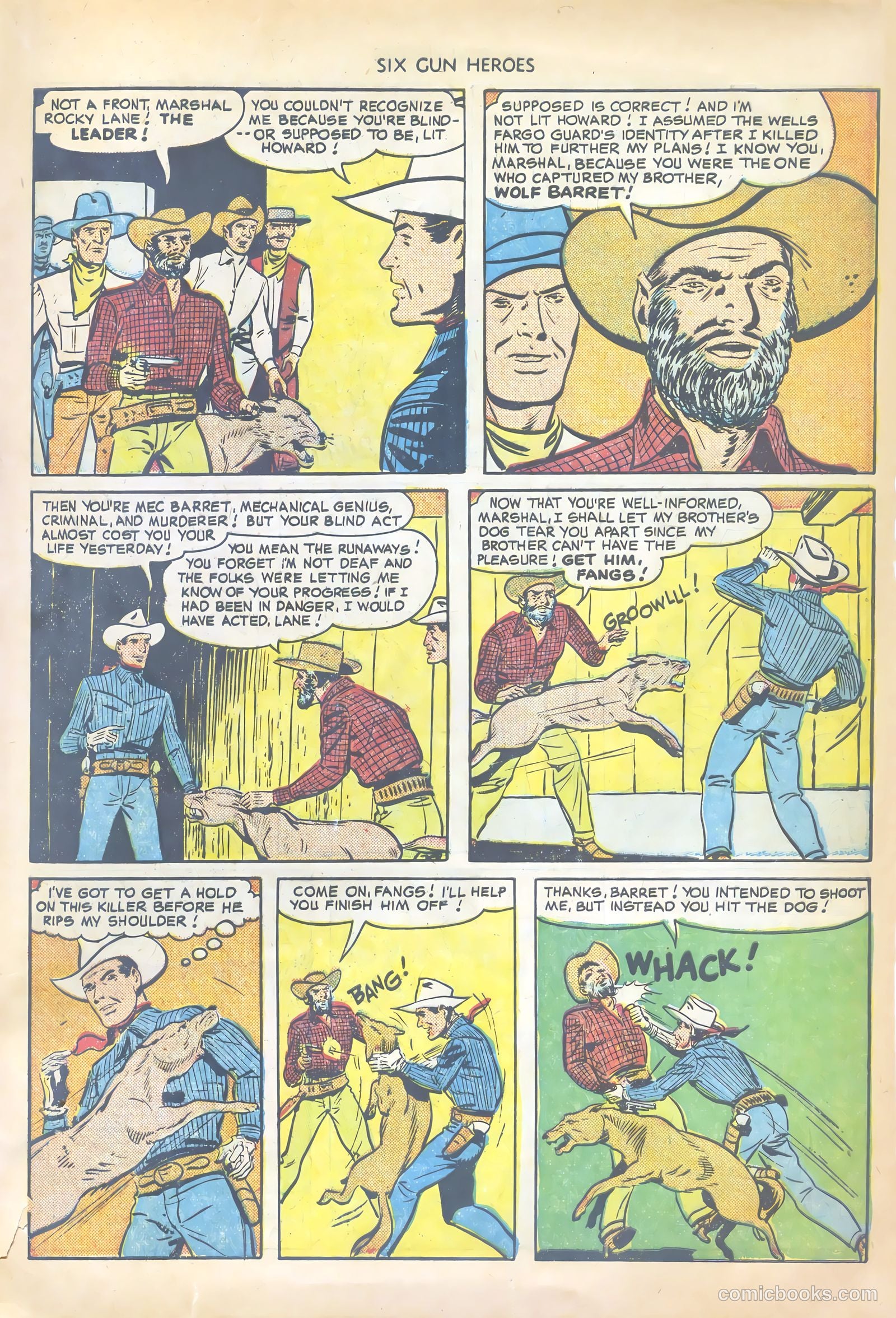 Six-Gun Heroes #4 (1950) — page 33 of 36