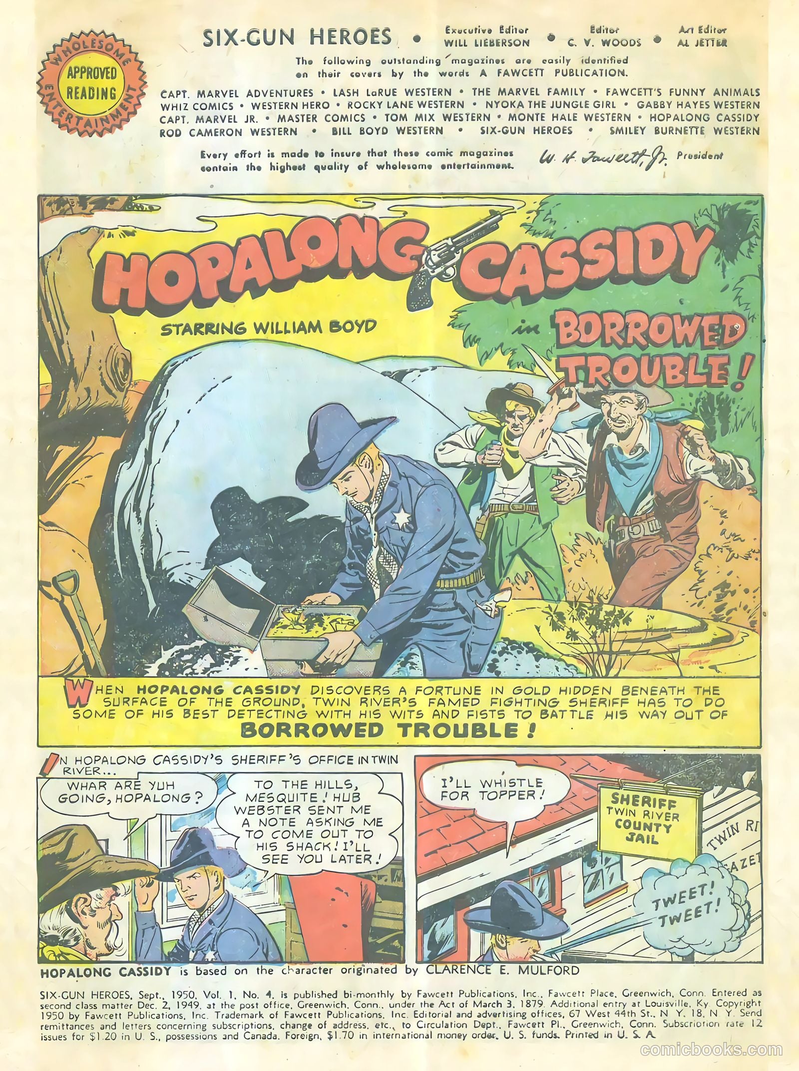 Six-Gun Heroes #4 (1950) — page 2 of 34