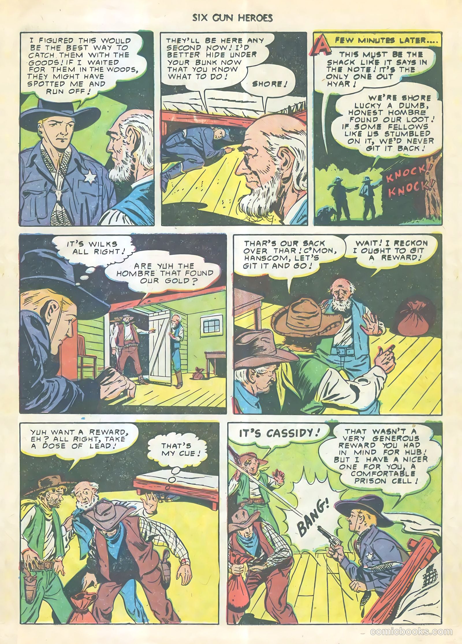 Six-Gun Heroes #4 (1950) — page 10 of 34