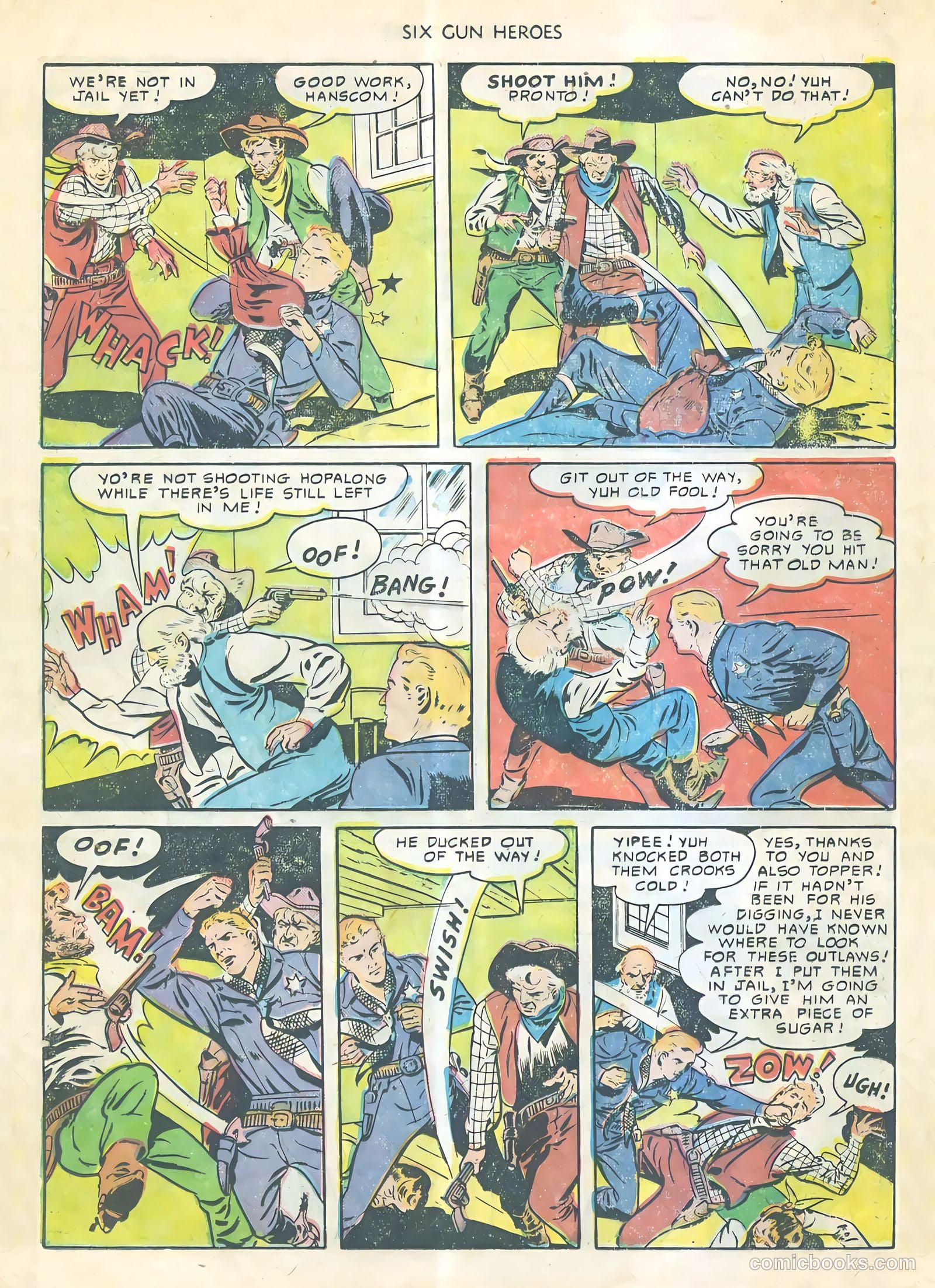 Six-Gun Heroes #4 (1950) — page 11 of 34