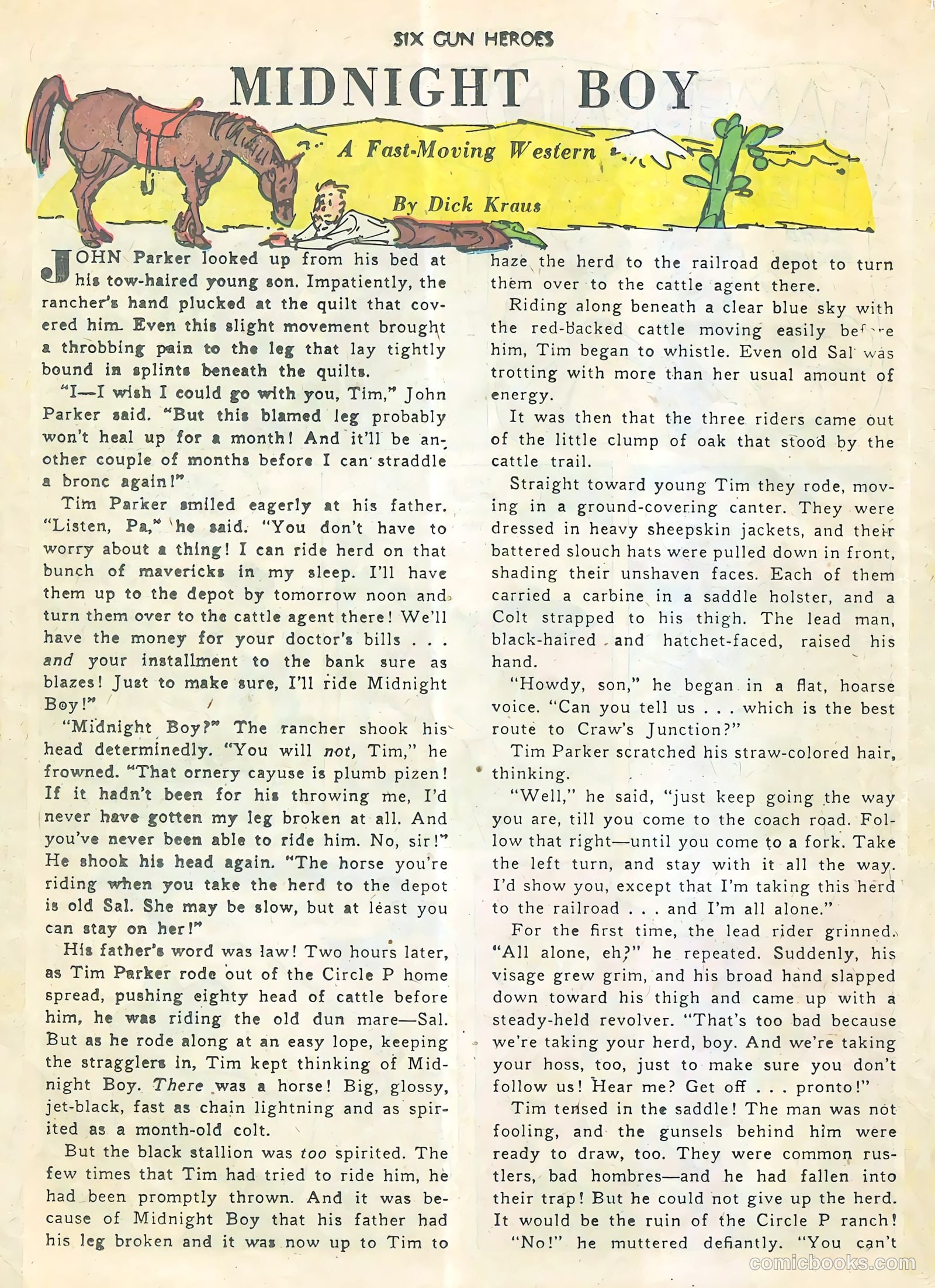 Six-Gun Heroes #4 (1950) — page 13 of 34
