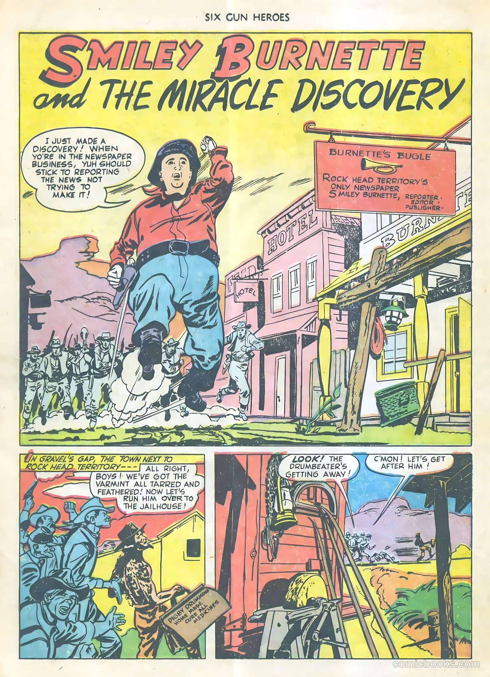 Six-Gun Heroes #4 (1950) — page 15 of 34