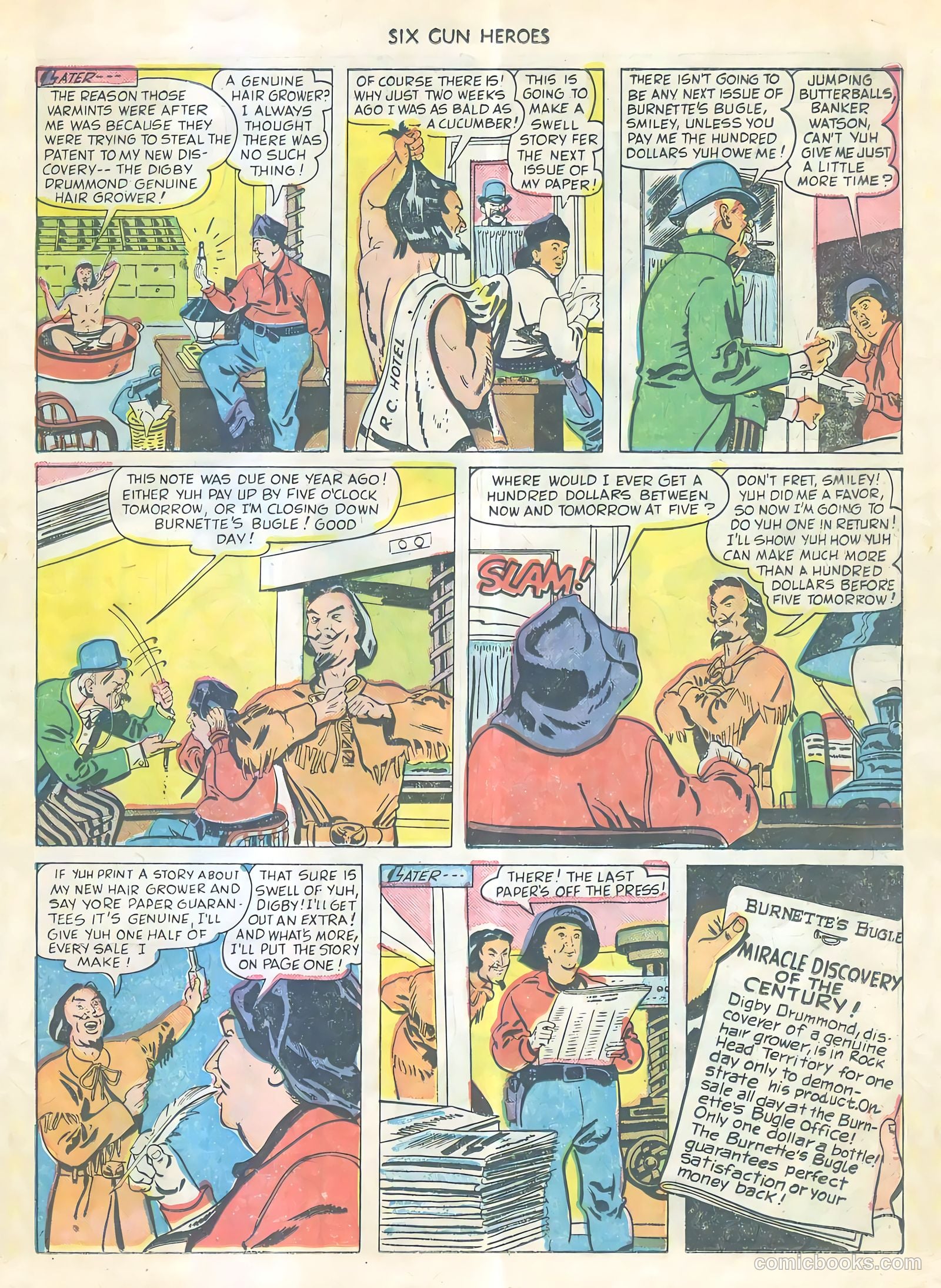 Six-Gun Heroes #4 (1950) — page 18 of 34