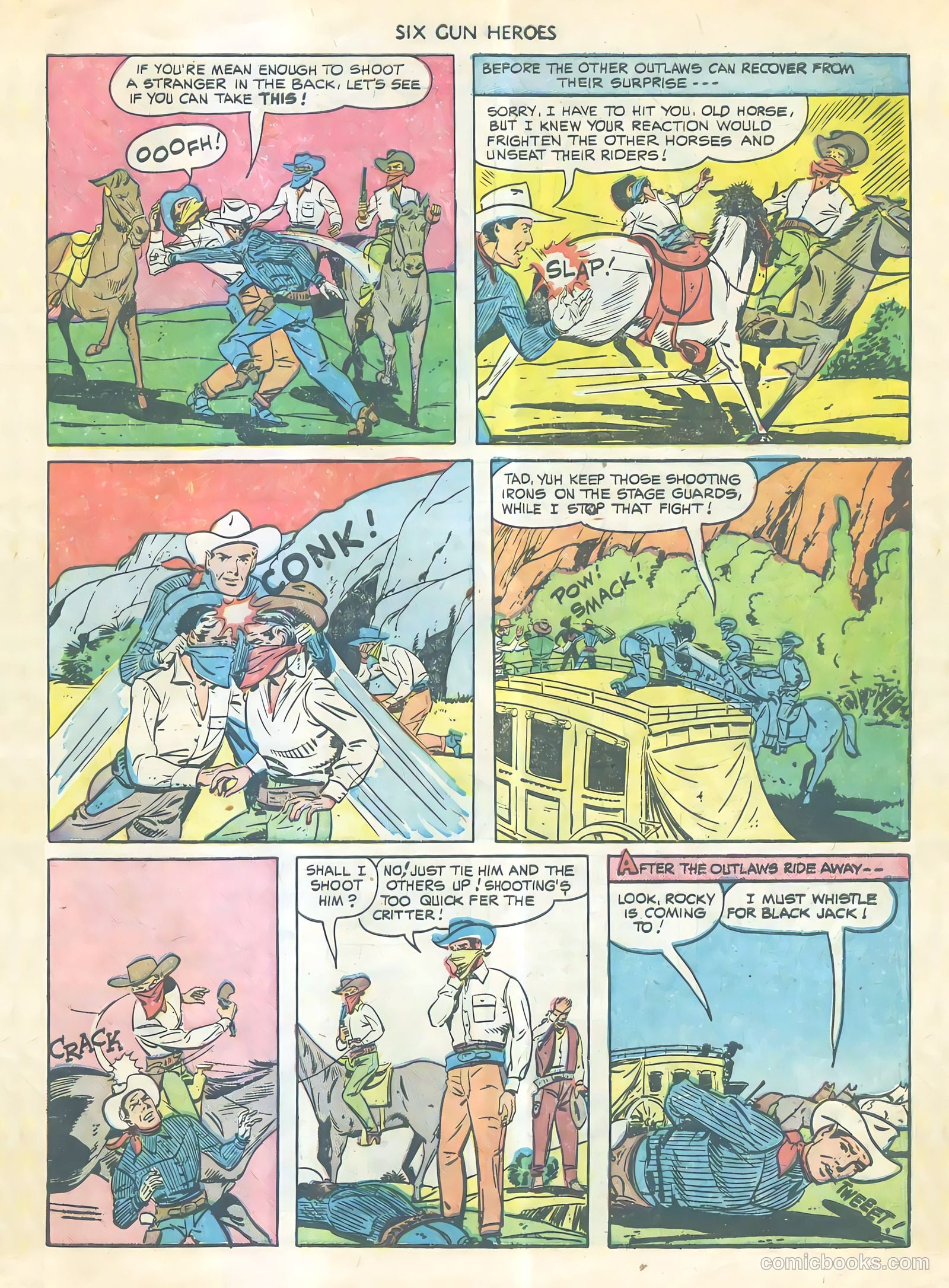 Six-Gun Heroes #4 (1950) — page 26 of 34