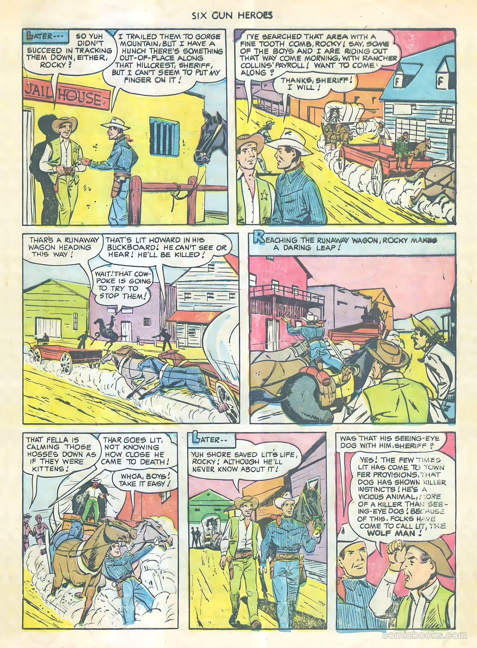 Six-Gun Heroes #4 (1950) — page 28 of 34