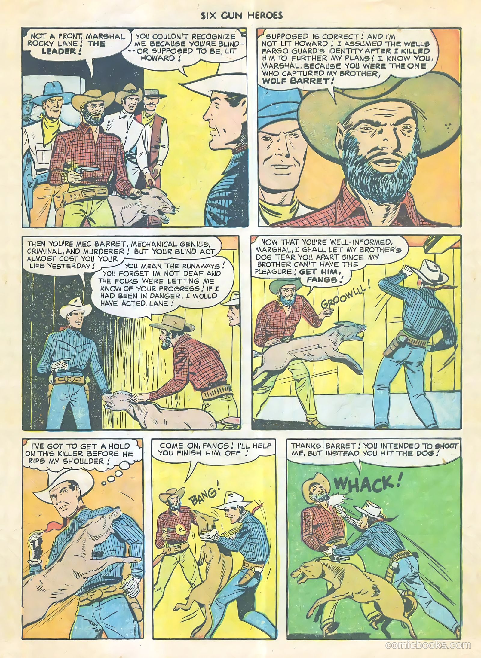 Six-Gun Heroes #4 (1950) — page 32 of 34
