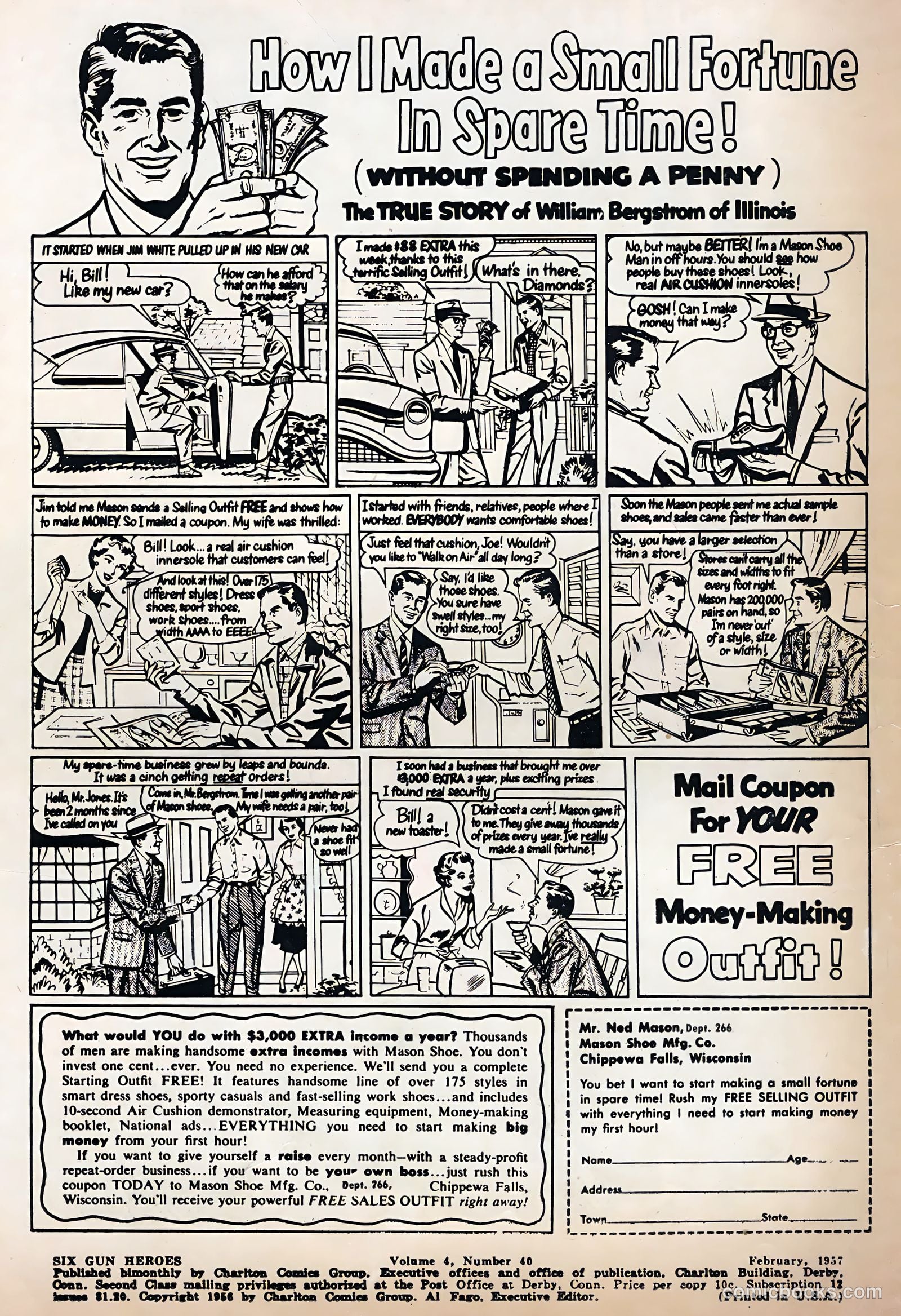 Six-Gun Heroes #40 (1957) — page 2 of 36