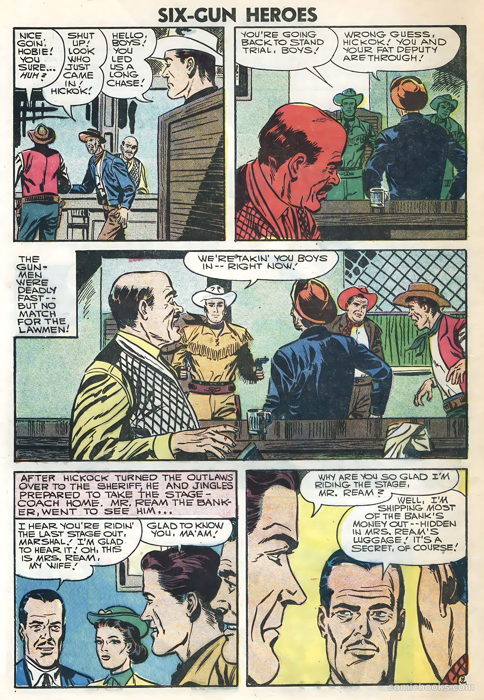 Six-Gun Heroes #40 (1957) — page 4 of 36