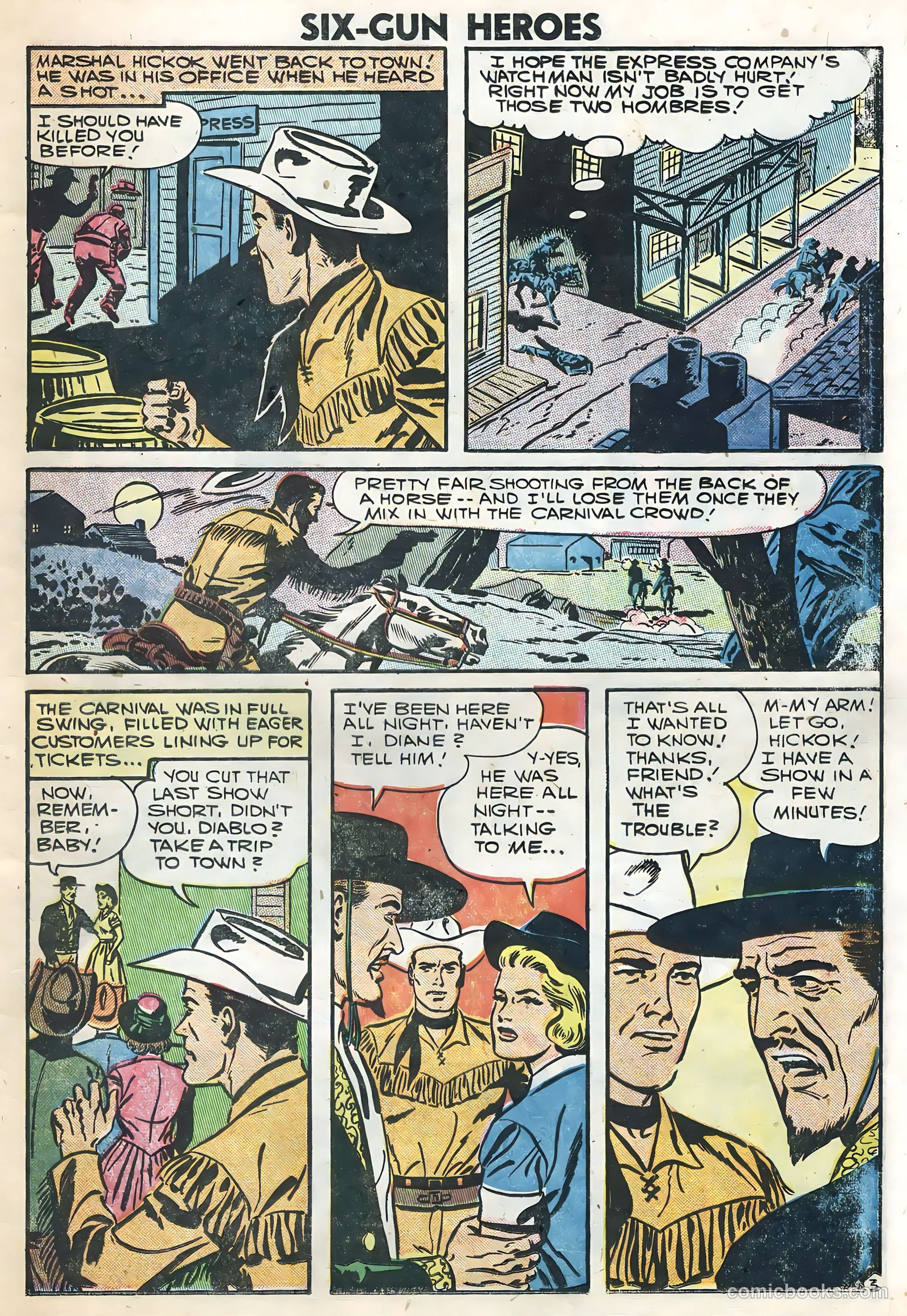 Six-Gun Heroes #40 (1957) — page 11 of 36
