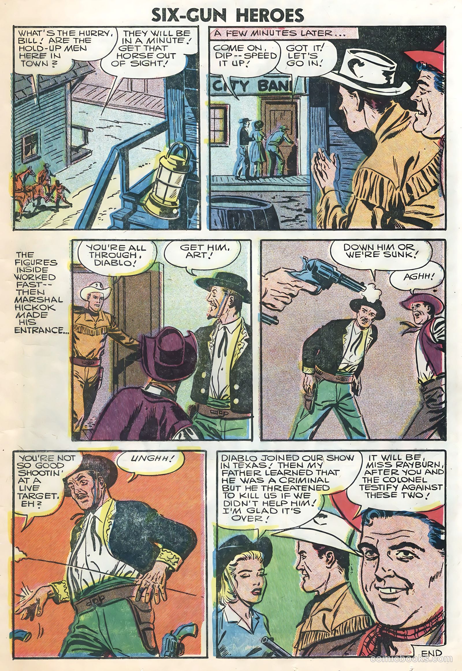 Six-Gun Heroes #40 (1957) — page 13 of 36