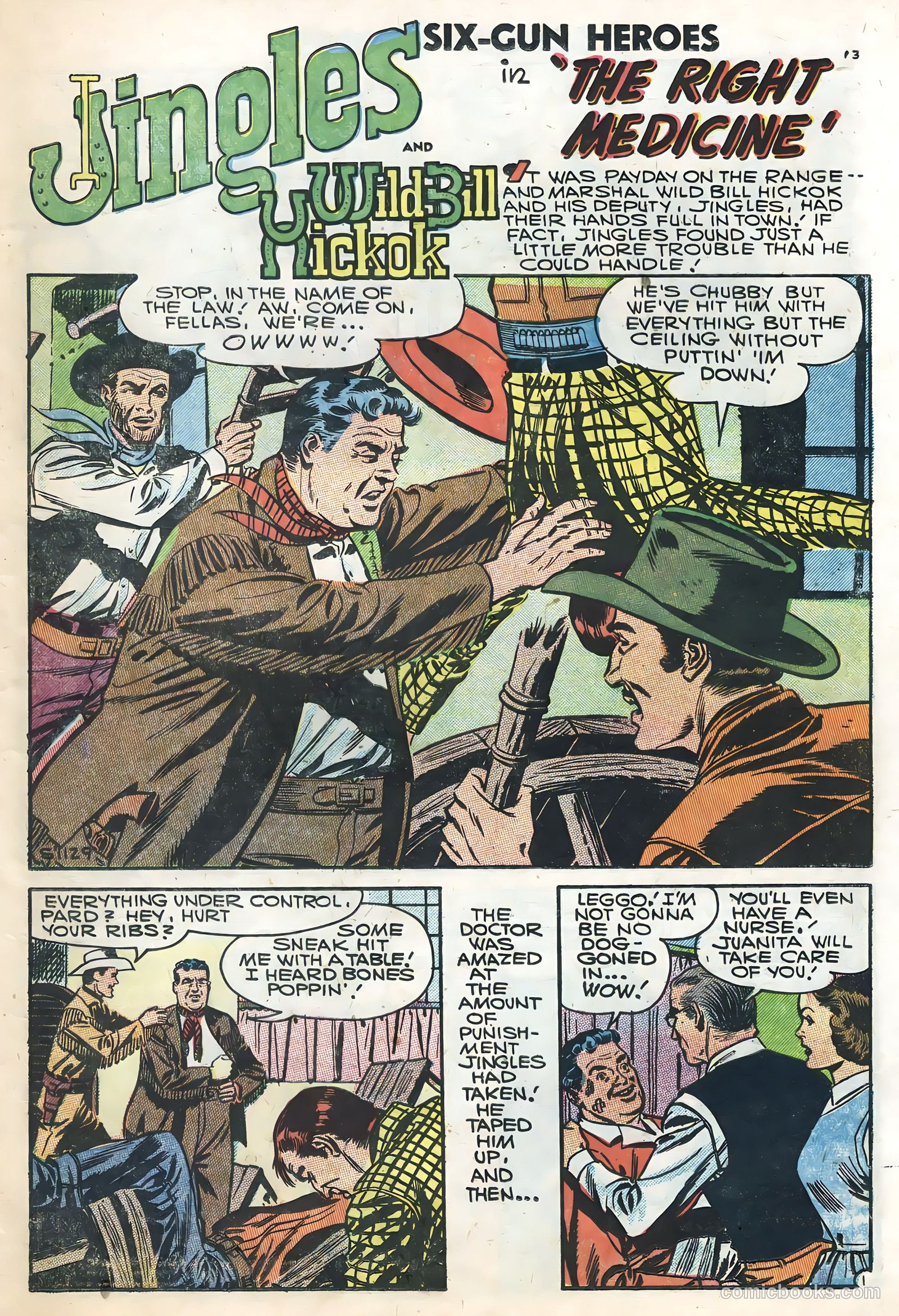 Six-Gun Heroes #40 (1957) — page 15 of 36