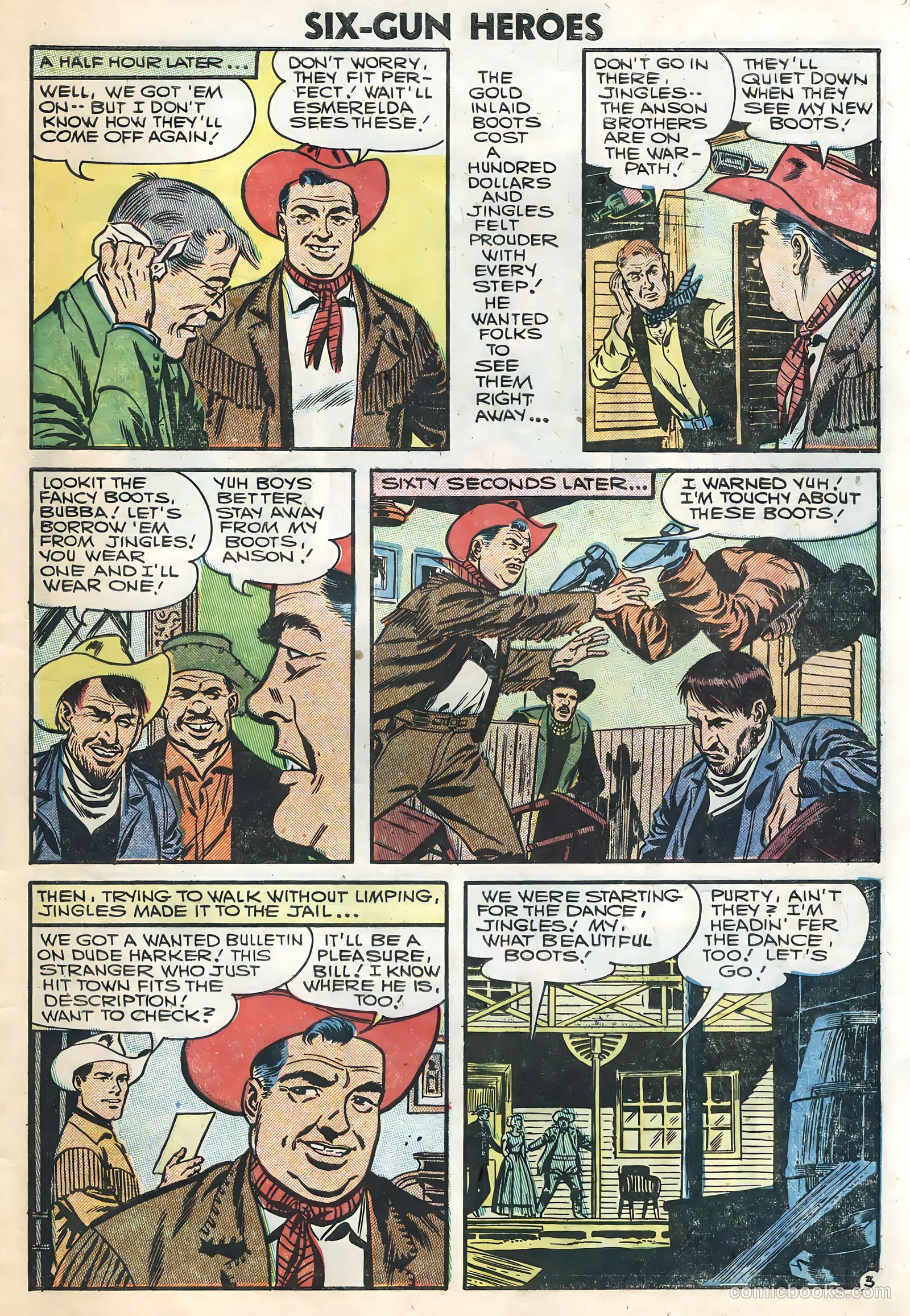 Six-Gun Heroes #40 (1957) — page 27 of 36