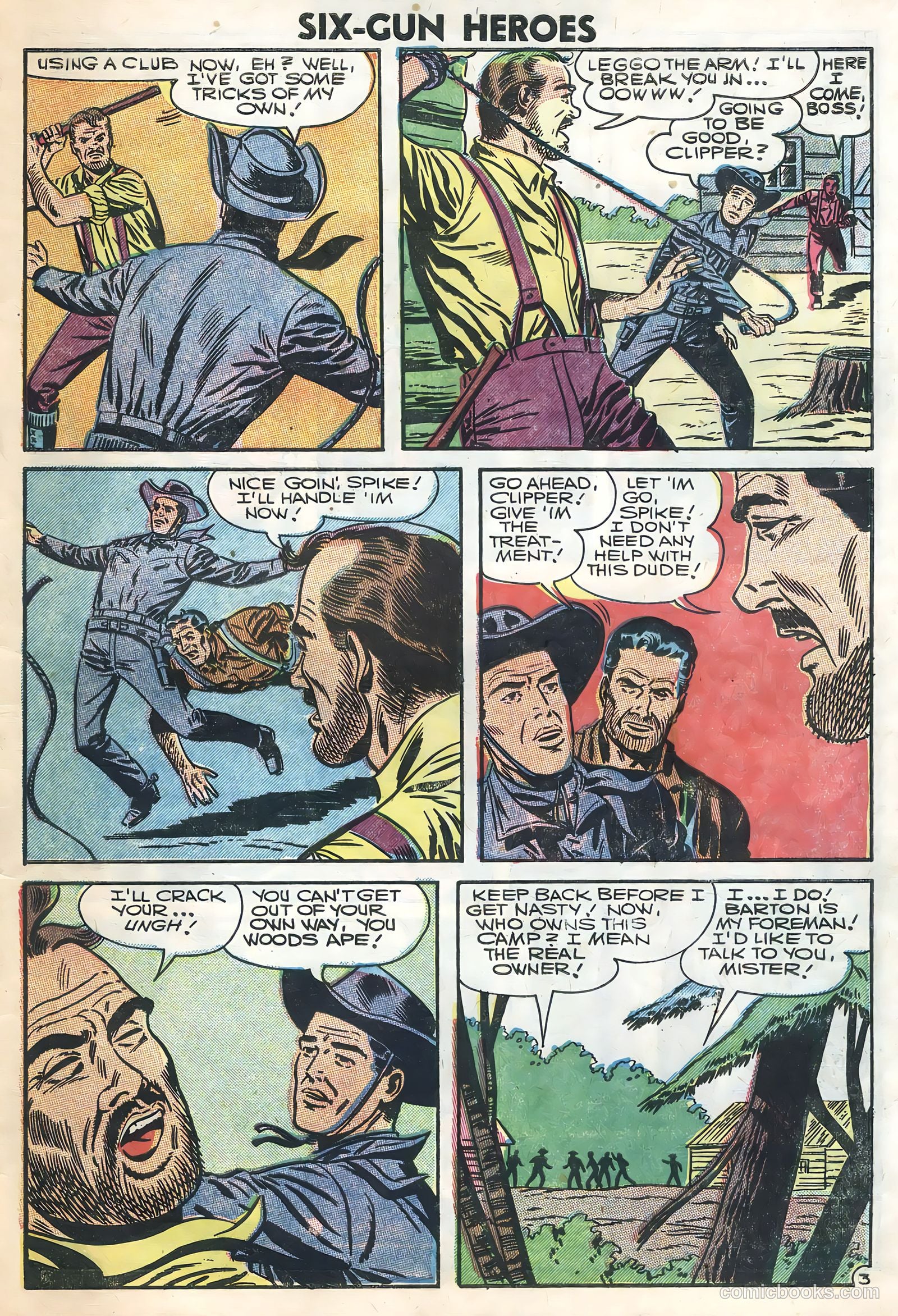 Six-Gun Heroes #40 (1957) — page 31 of 36