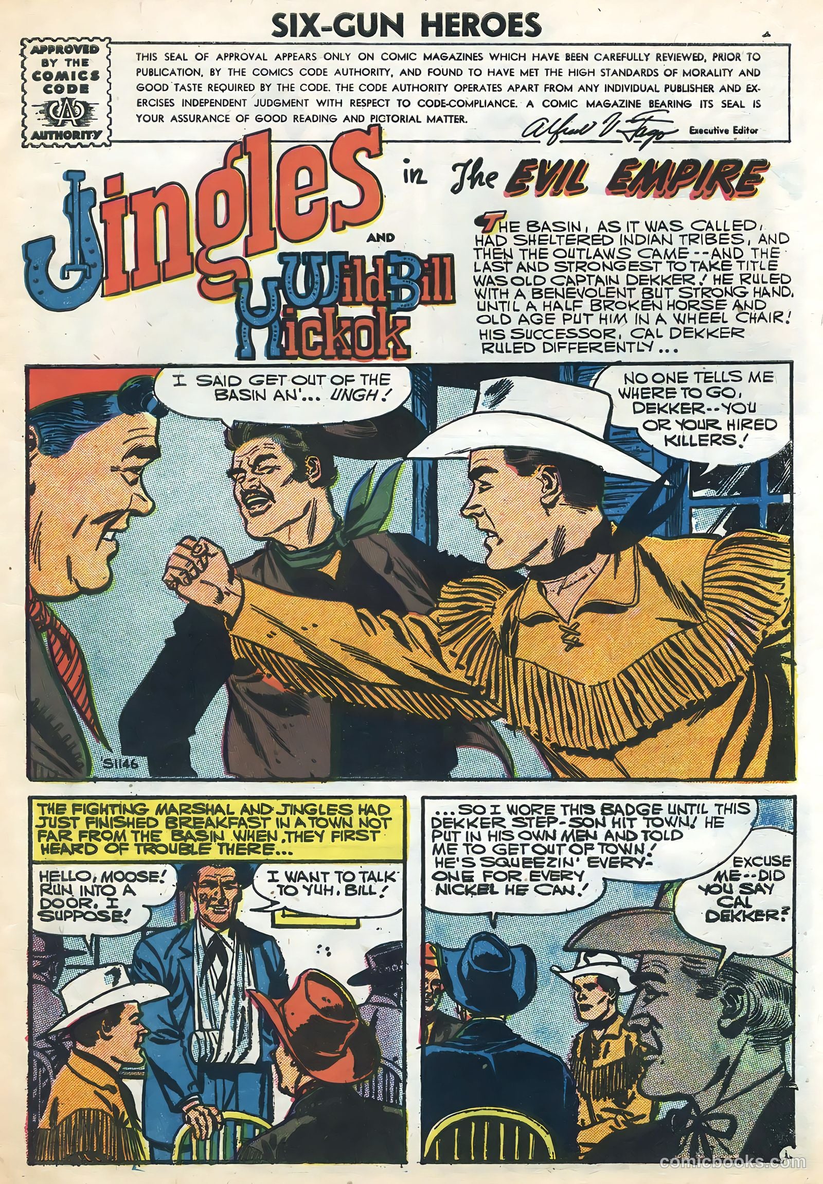 Six-Gun Heroes #41 (1957) — page 3 of 36