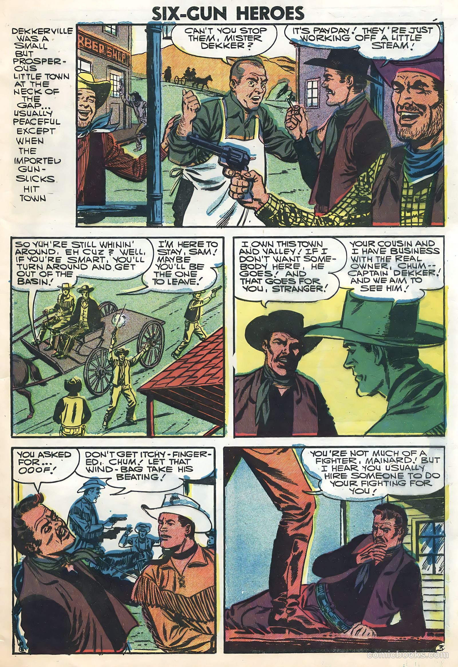 Six-Gun Heroes #41 (1957) — page 5 of 36