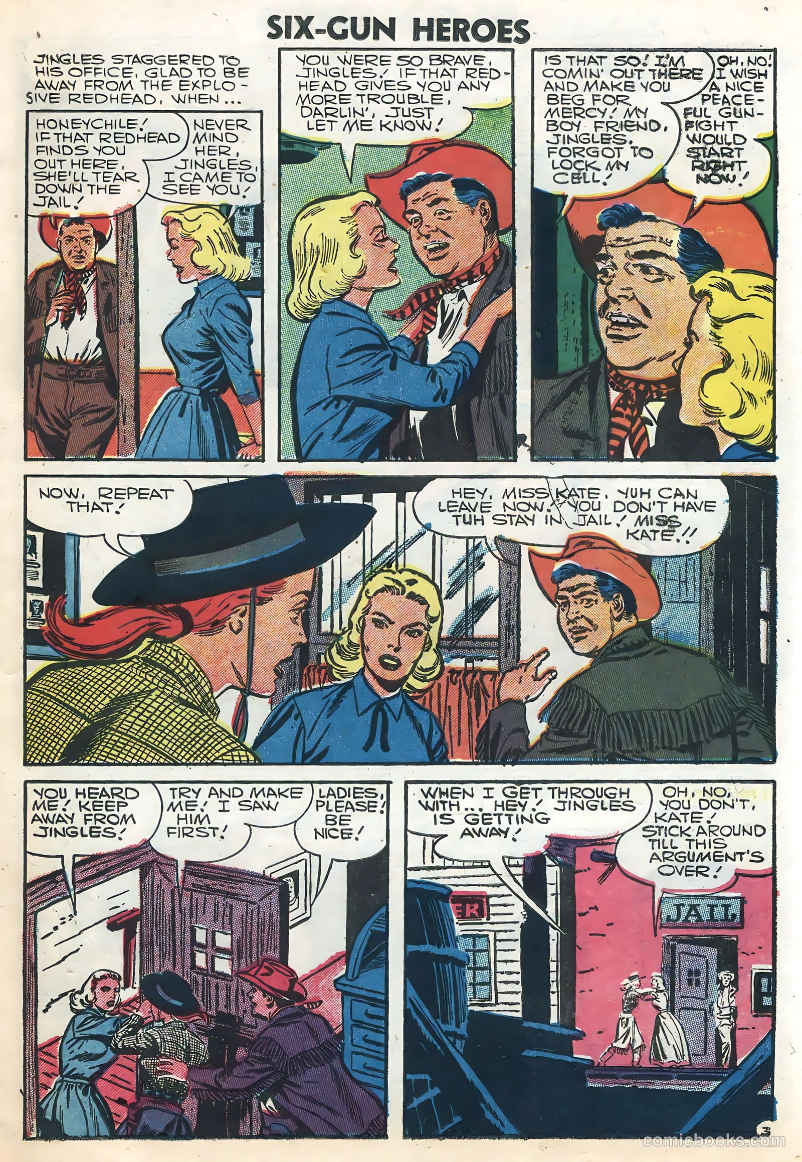 Six-Gun Heroes #41 (1957) — page 11 of 36