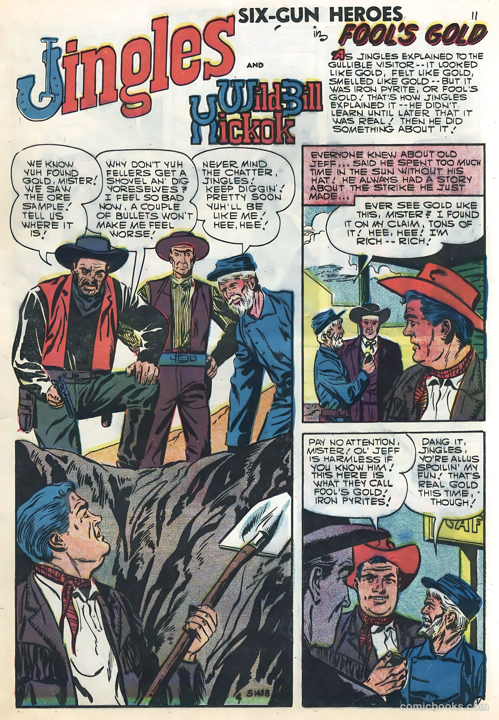 Six-Gun Heroes #41 (1957) — page 13 of 36