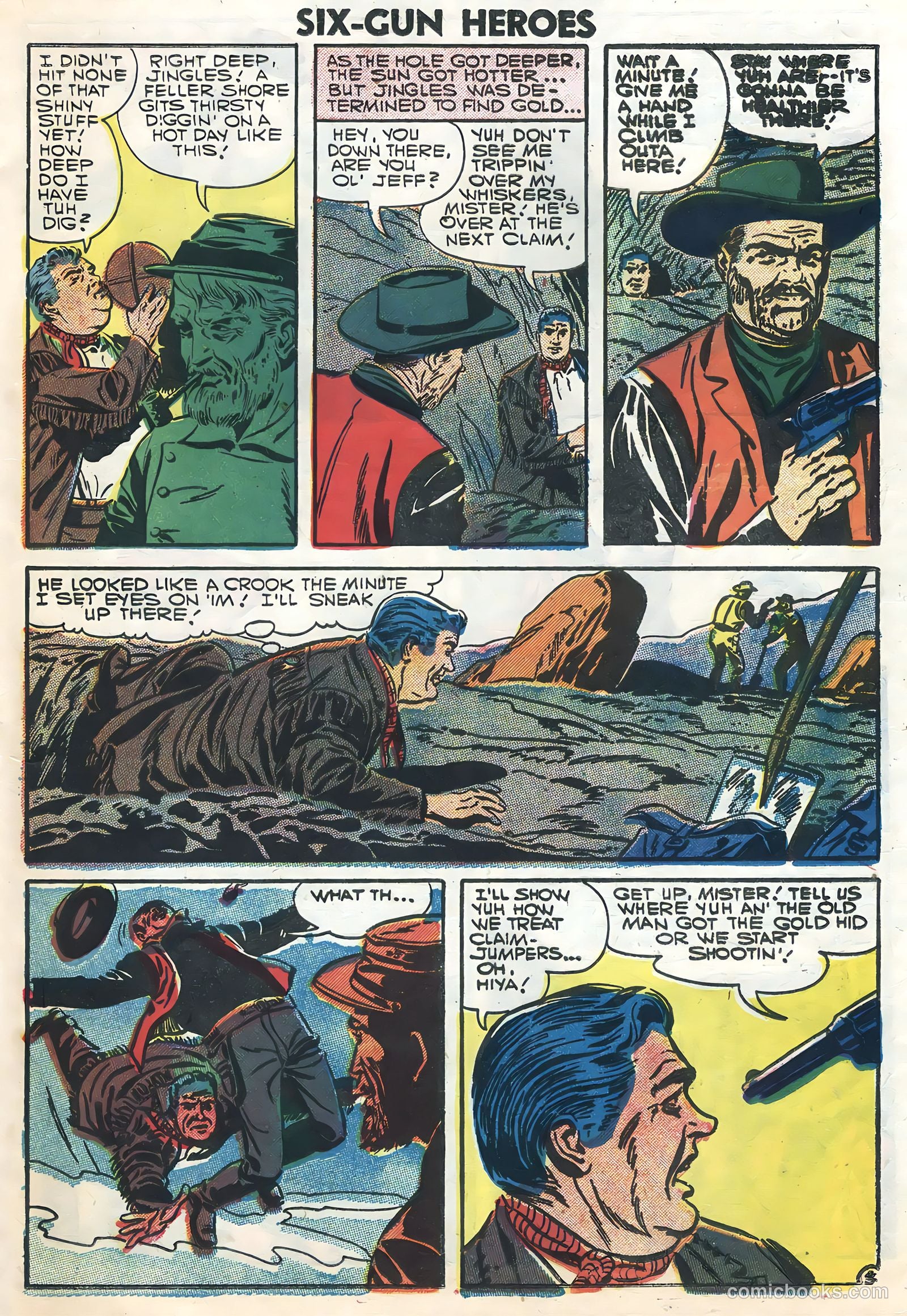 Six-Gun Heroes #41 (1957) — page 15 of 36