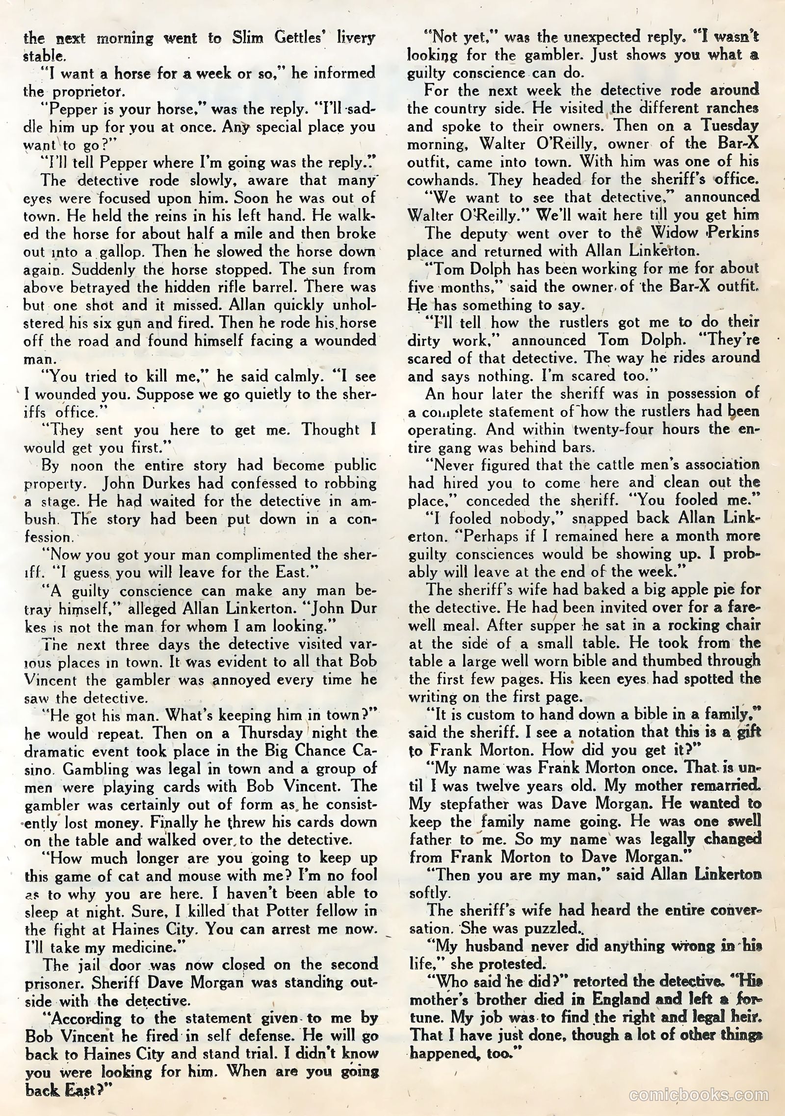 Six-Gun Heroes #41 (1957) — page 18 of 36